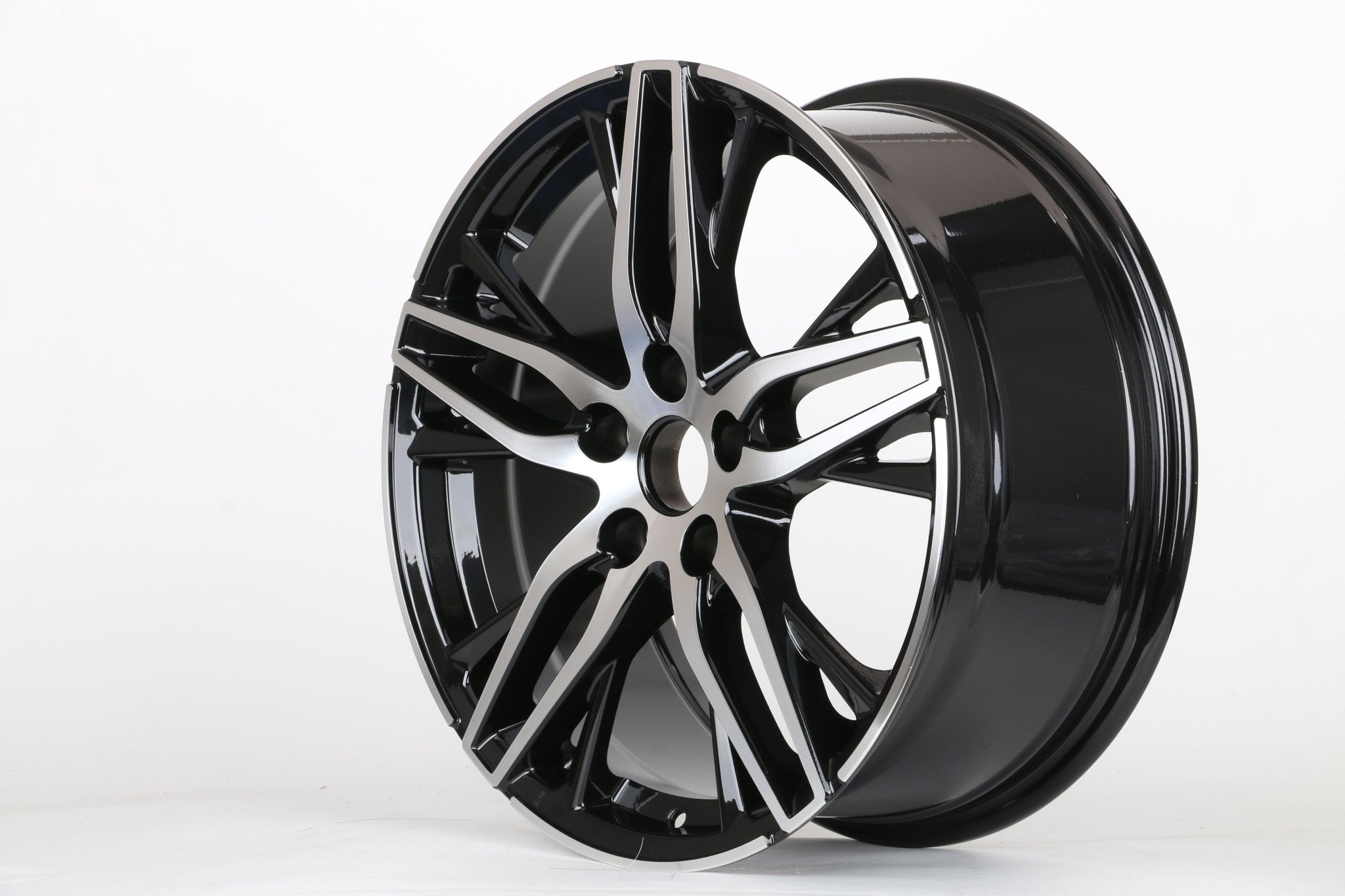 W340 iV - 944 Black Machined Face 19x8.5 ET35 5x114.3 CB73.1 - Gun Hill Tire House (WTW - WHOLESALE TIRES & WHEELS)