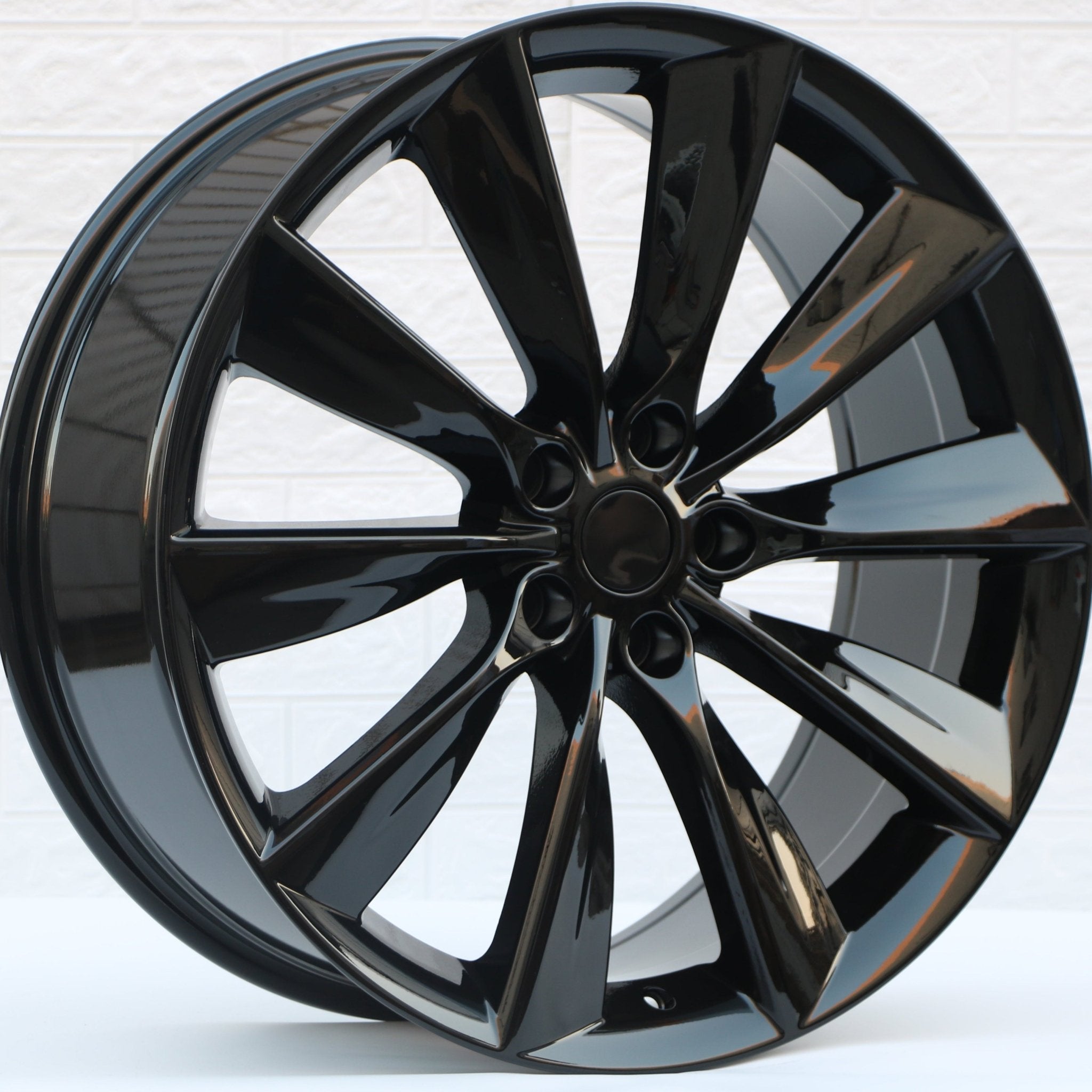 W450 1385 Gloss Black 21x8.5 ET40 5x120 CB64.1 - Gun Hill Tire House (WTW - WHOLESALE TIRES & WHEELS)
