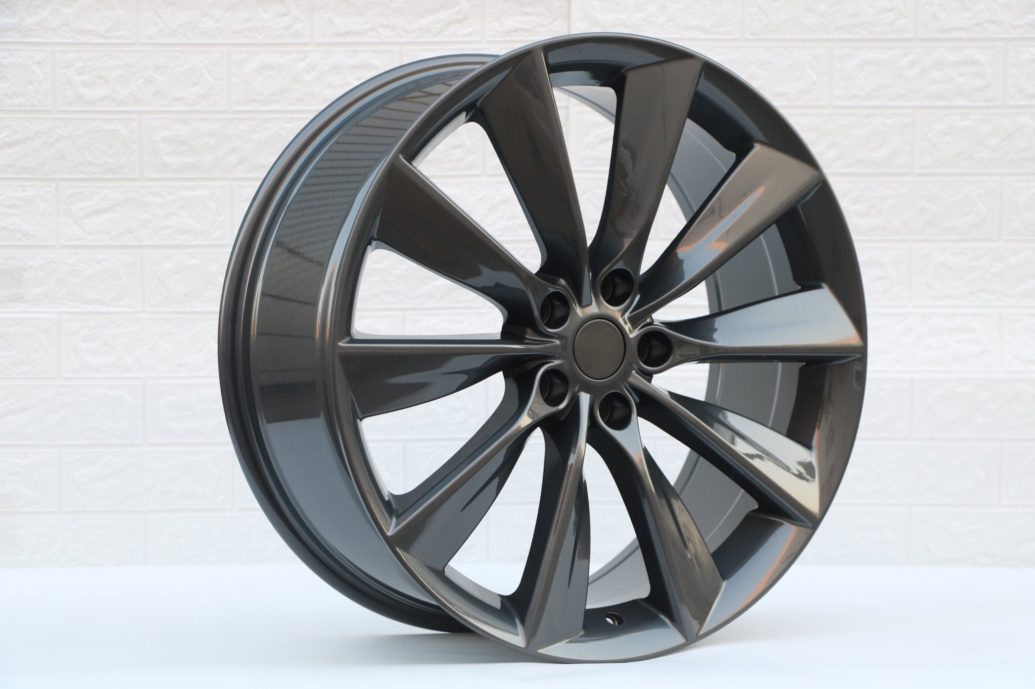 W450 1385 OE Gunmetal 21x8.5 ET40 5x120 CB64.1 - Gun Hill Tire House (WTW - WHOLESALE TIRES & WHEELS)