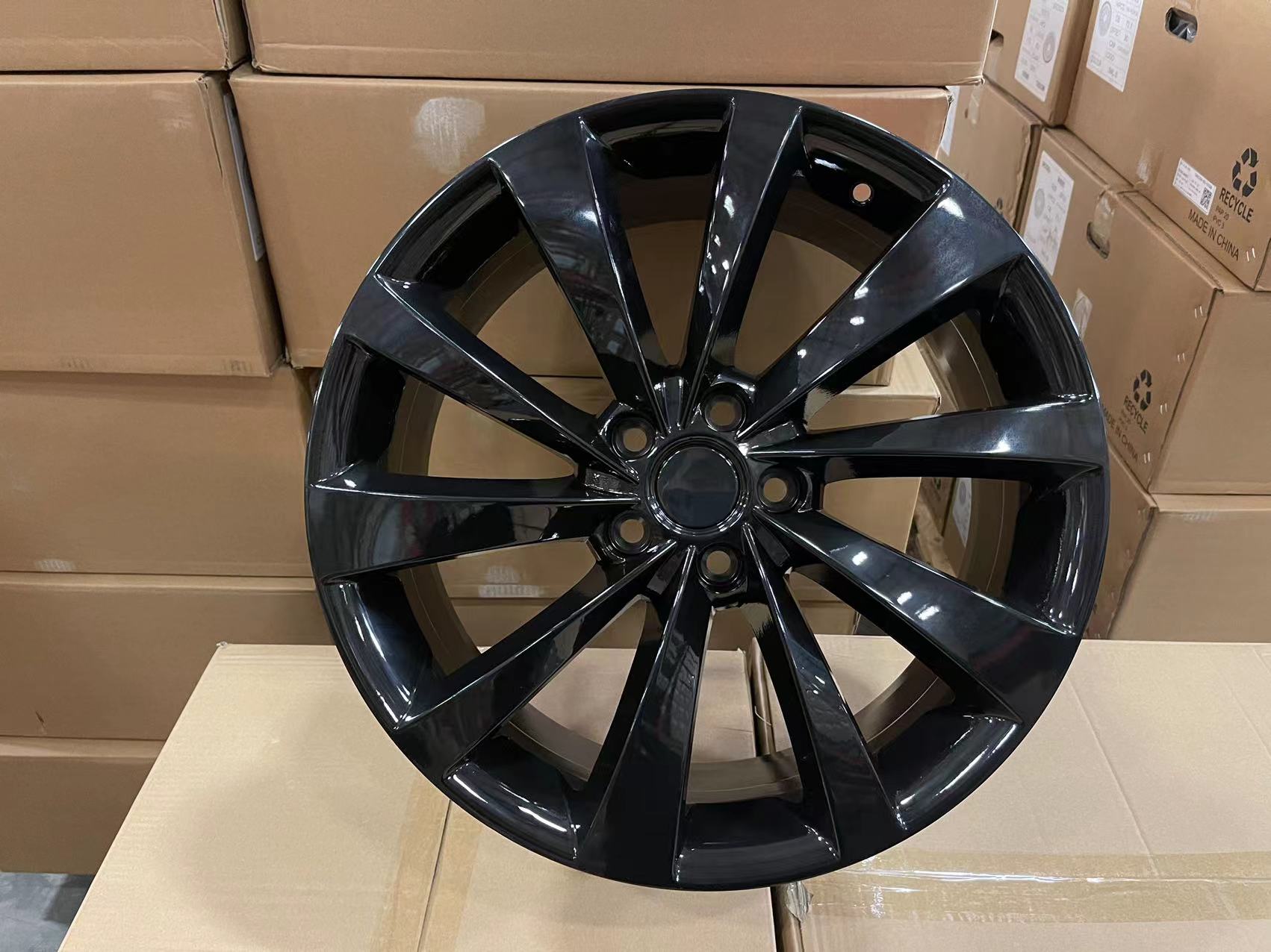 W451 1396 Gloss Black 19x8.0 Et35 5x114.3 CB73.1 - Gun Hill Tire House (WTW - WHOLESALE TIRES & WHEELS)