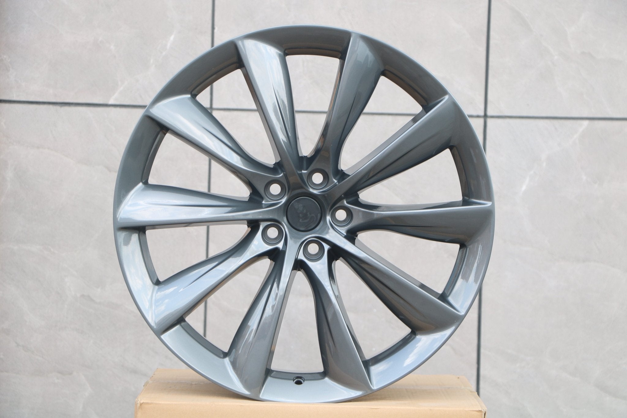 W452 1469 OE Gunmetal 22x9.0 ET35 5x120 CB64.1 - Gun Hill Tire House (WTW - WHOLESALE TIRES & WHEELS)