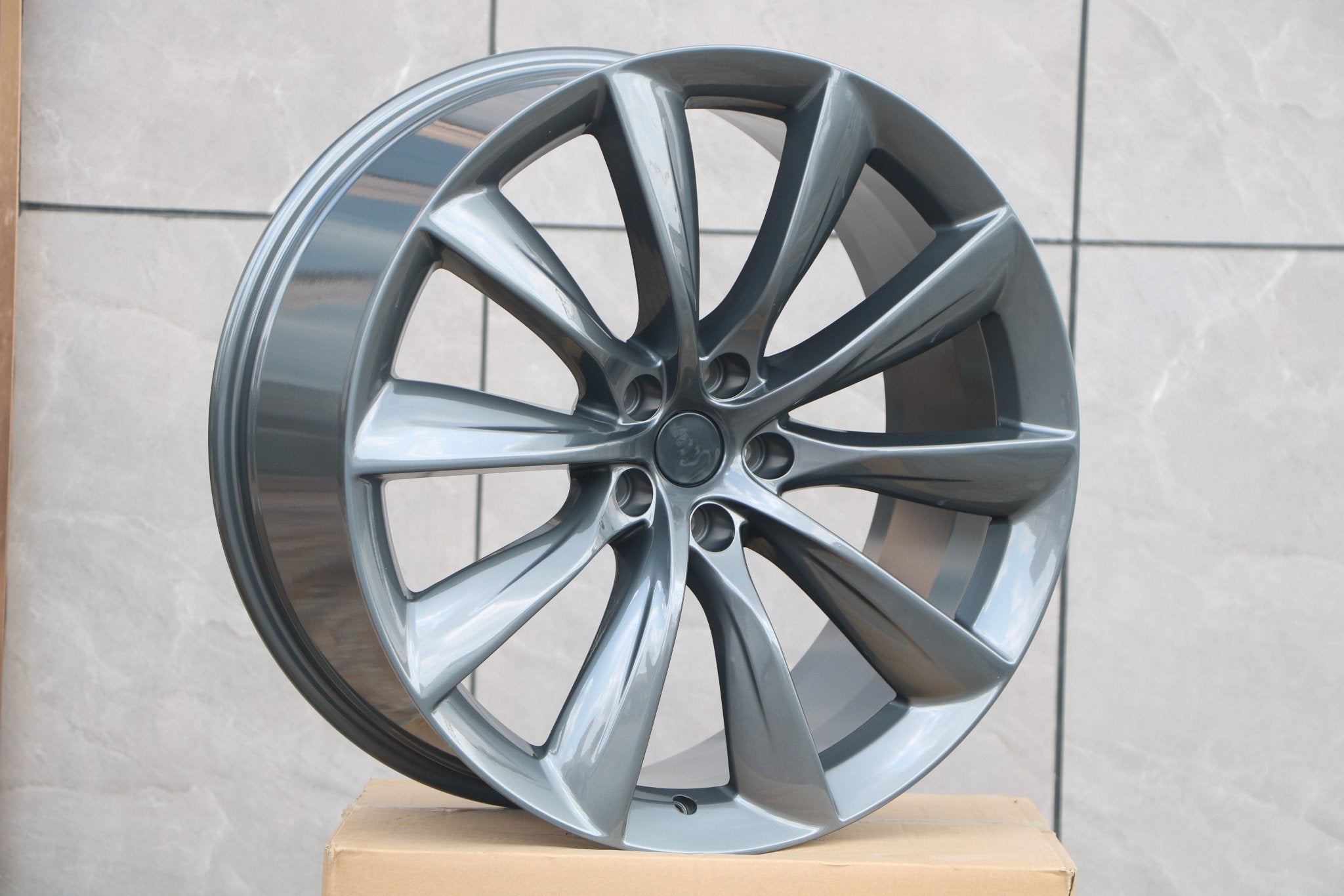 W452 1469 OE Gunmetal 22x9.0 ET35 5x120 CB64.1 - Gun Hill Tire House (WTW - WHOLESALE TIRES & WHEELS)