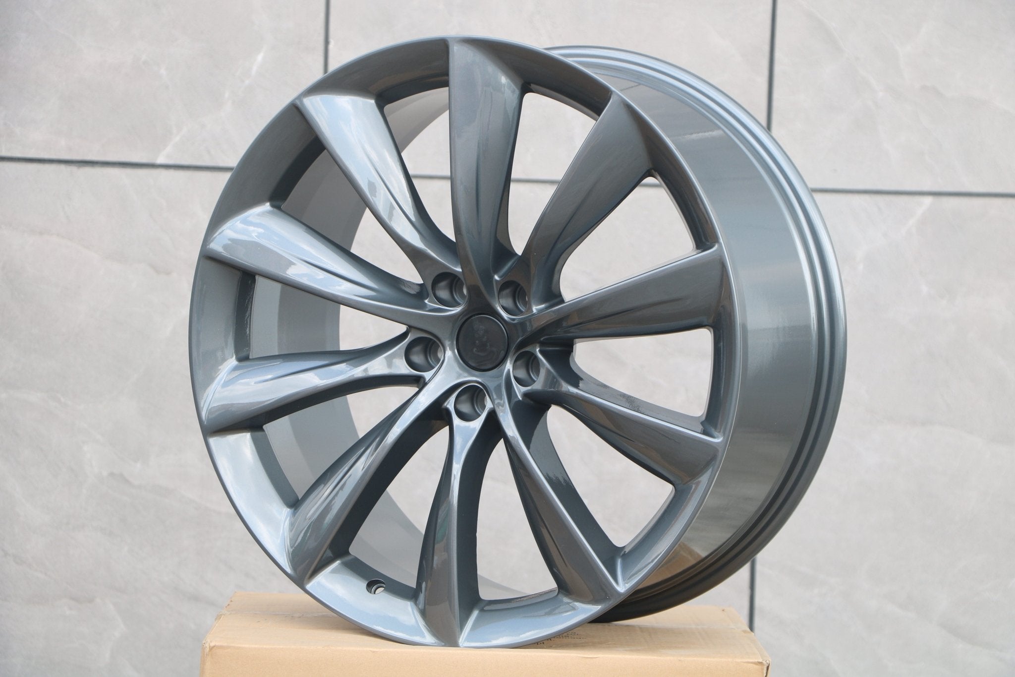 W452 1469 OE Gunmetal 22x9.0 ET35 5x120 CB64.1 - Gun Hill Tire House (WTW - WHOLESALE TIRES & WHEELS)