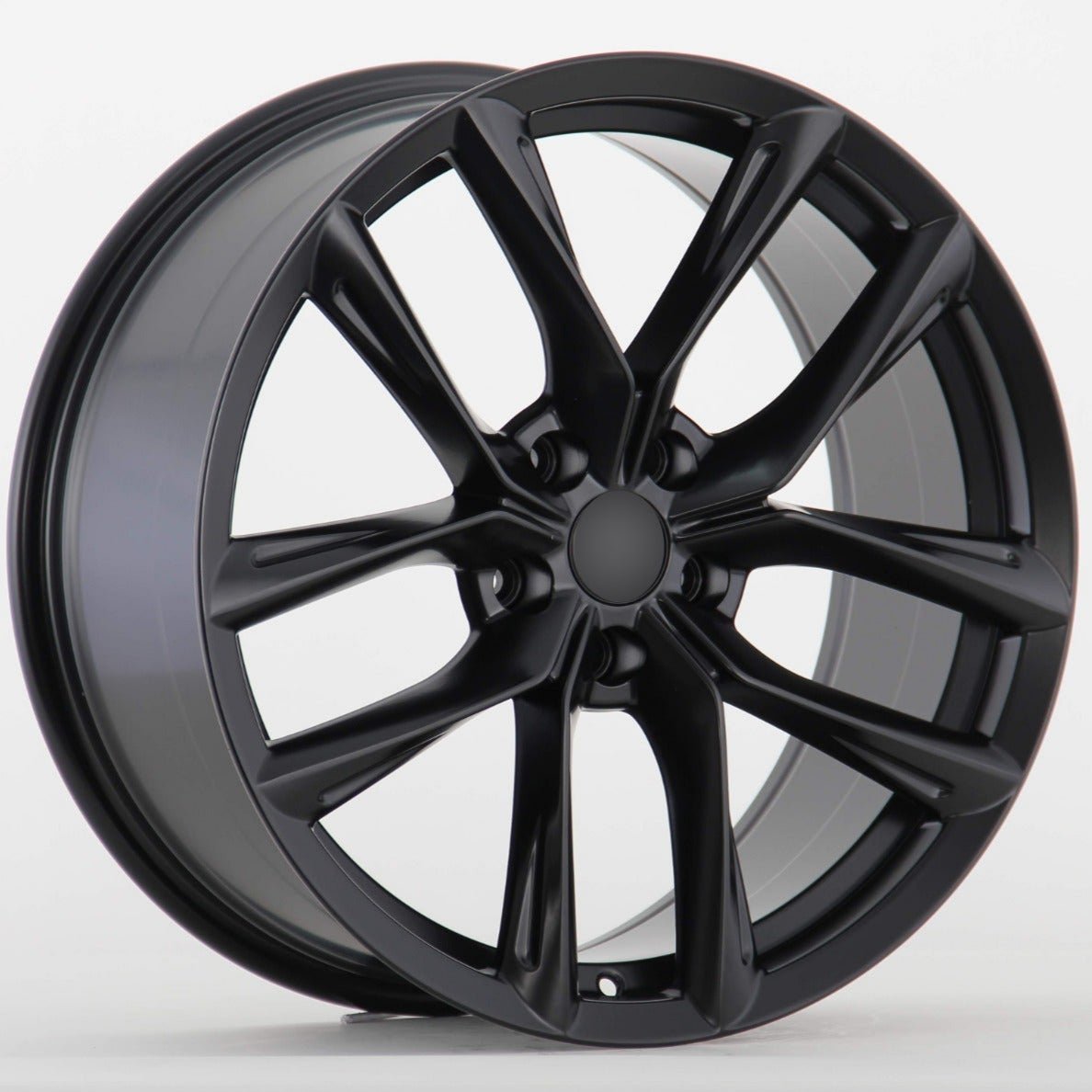 W455 2114 Satin Black 22x9.0 ET35 5x120 CB64.1 - Gun Hill Tire House (WTW - WHOLESALE TIRES & WHEELS)