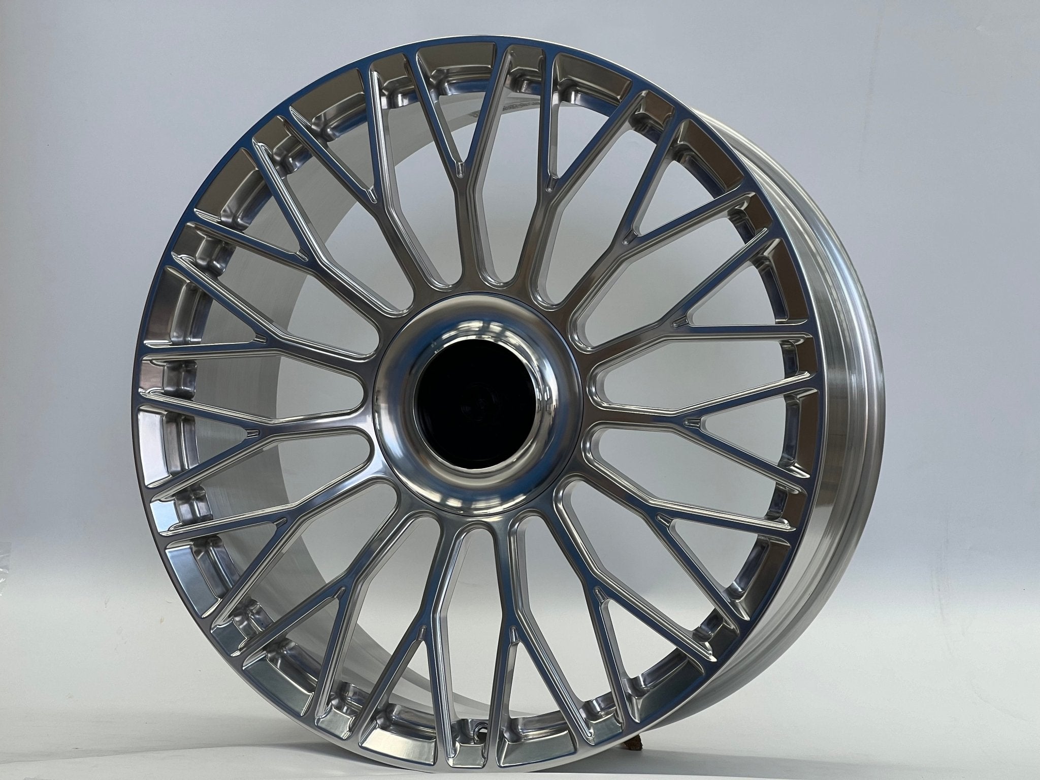 W483 Forged Polished 22x9.0 ET25 5x112/120 CB72.56 - Gun Hill Tire House (WTW - WHOLESALE TIRES & WHEELS)