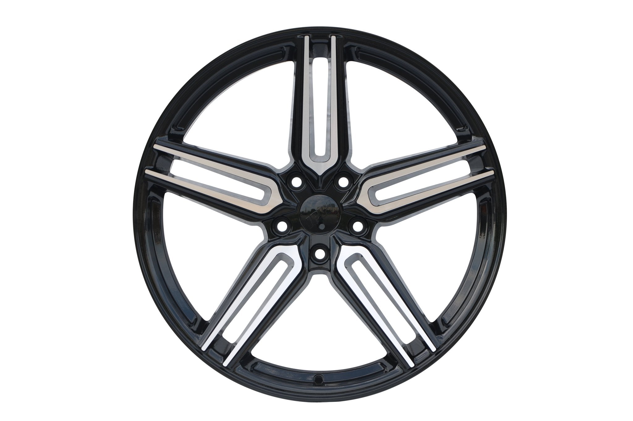 W522 Black Machined Face 20x9.0 ET35 5x120 CB72.5 - Gun Hill Tire House (WTW - WHOLESALE TIRES & WHEELS)