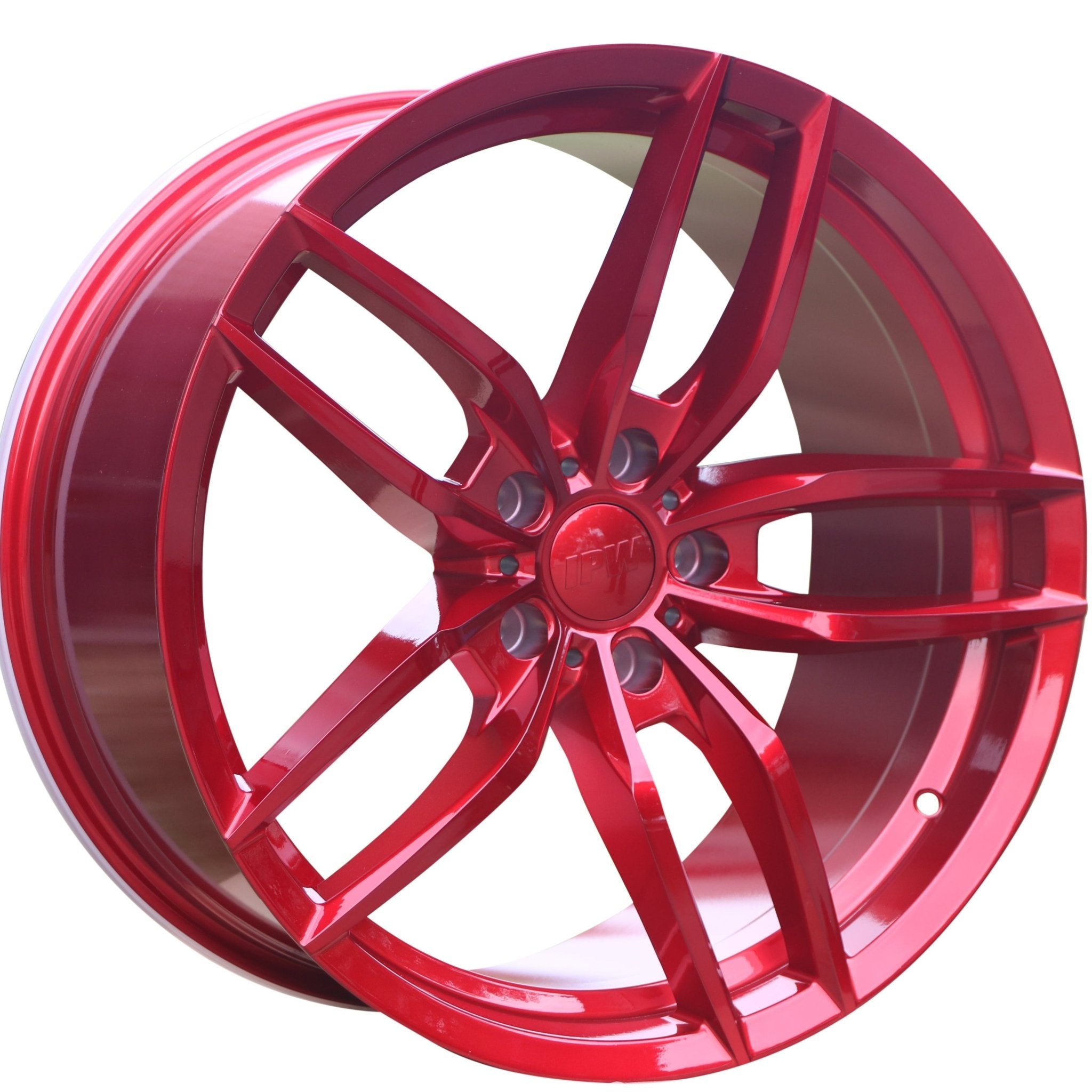 W524 Red 20*9.5 ET35 5x114.3 CB73.1 - Gun Hill Tire House (WTW - WHOLESALE TIRES & WHEELS)