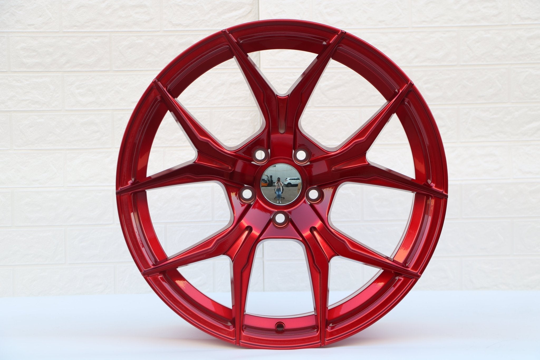 W531 Red 19x9.5 Et35 5x120 CB72.56 - Gun Hill Tire House (WTW - WHOLESALE TIRES & WHEELS)