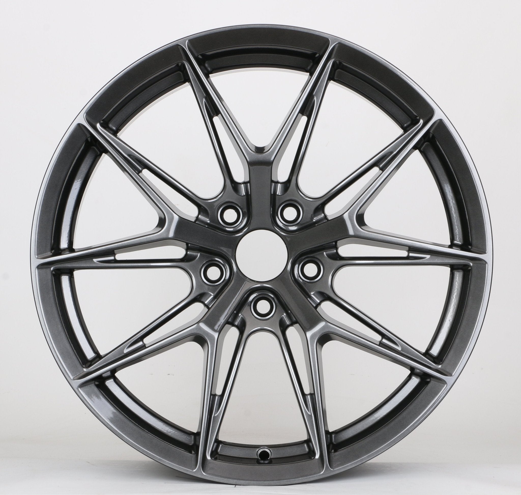 W538 iV - 1520 Hyper Black 18x8.0 ET35 5x114.3 CB73.1 - Gun Hill Tire House (WTW - WHOLESALE TIRES & WHEELS)
