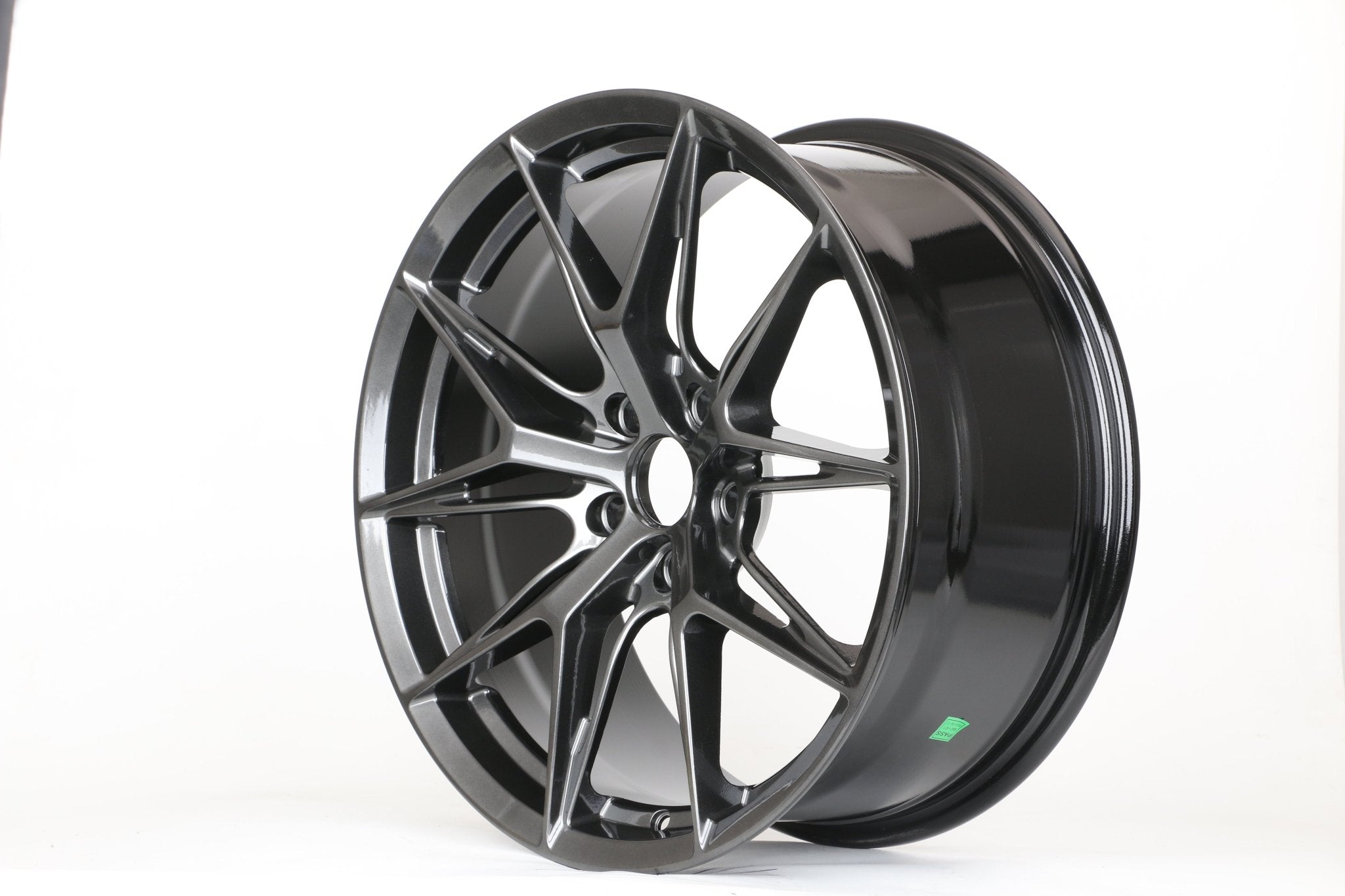 W538 iV - 1520 Hyper Black 18x8.0 ET35 5x114.3 CB73.1 - Gun Hill Tire House (WTW - WHOLESALE TIRES & WHEELS)