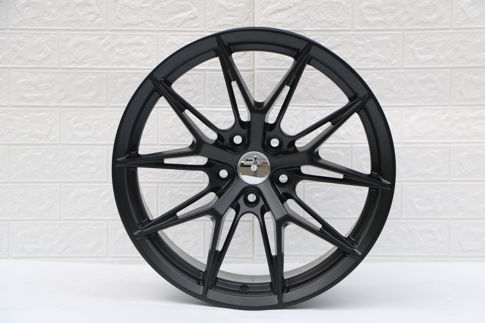 W538 iV - 1520 Satin Black 18x8.0 ET35 5x114.3 CB73.1 - Gun Hill Tire House (WTW - WHOLESALE TIRES & WHEELS)
