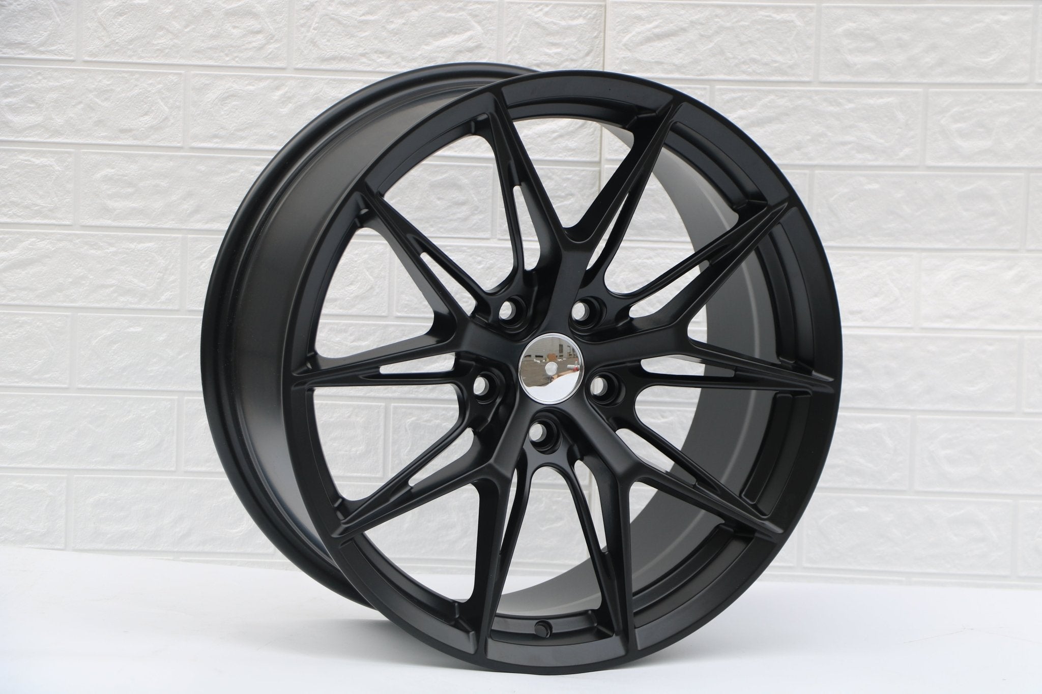 W538 iV - 1520 Satin Black 18x8.0 ET35 5x114.3 CB73.1 - Gun Hill Tire House (WTW - WHOLESALE TIRES & WHEELS)
