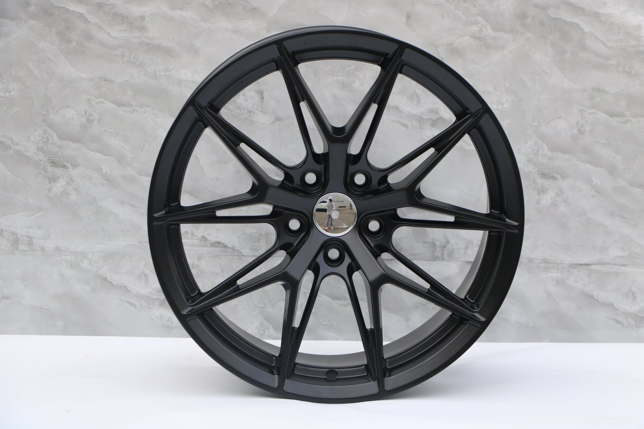 W538 iV - 1520 Satin Black 18x8.0 ET35 5x114.3 CB73.1 - Gun Hill Tire House (WTW - WHOLESALE TIRES & WHEELS)