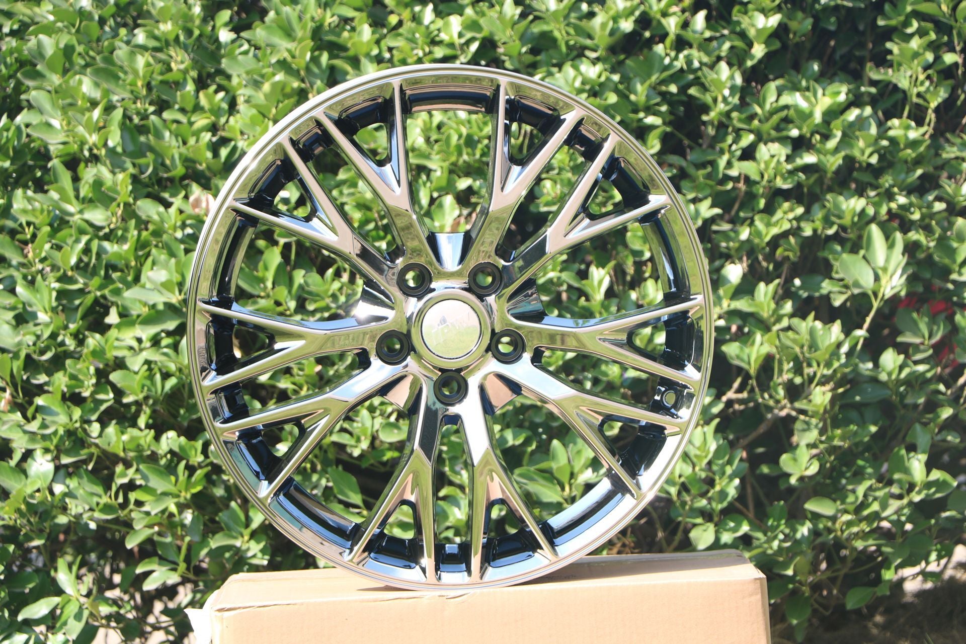 W591 Black Chrome 20x10.0 ET79 5x120.7 CB70.3 - Gun Hill Tire House (WTW - WHOLESALE TIRES & WHEELS)