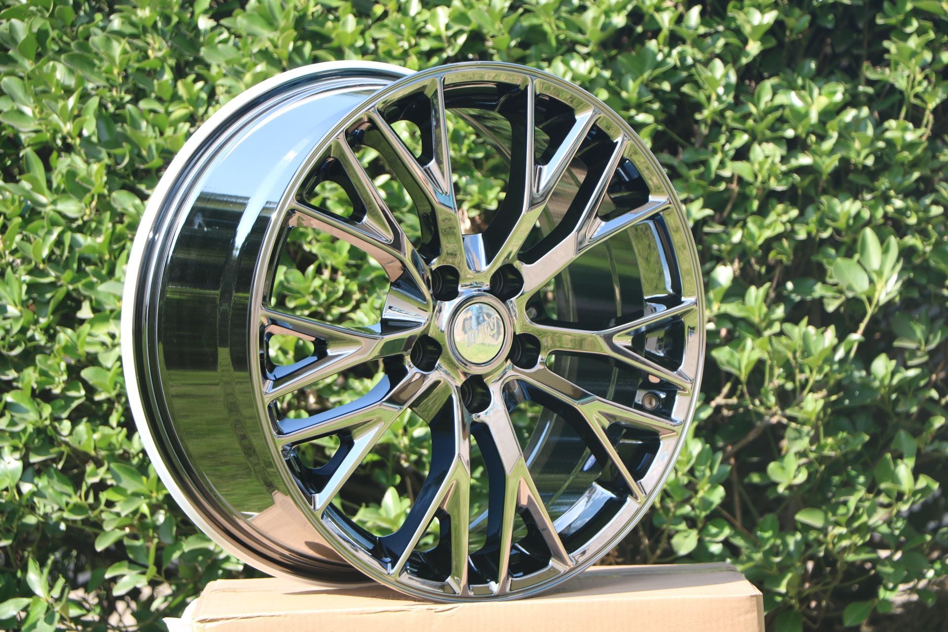 W591 Black Chrome 20x10.0 ET79 5x120.7 CB70.3 - Gun Hill Tire House (WTW - WHOLESALE TIRES & WHEELS)