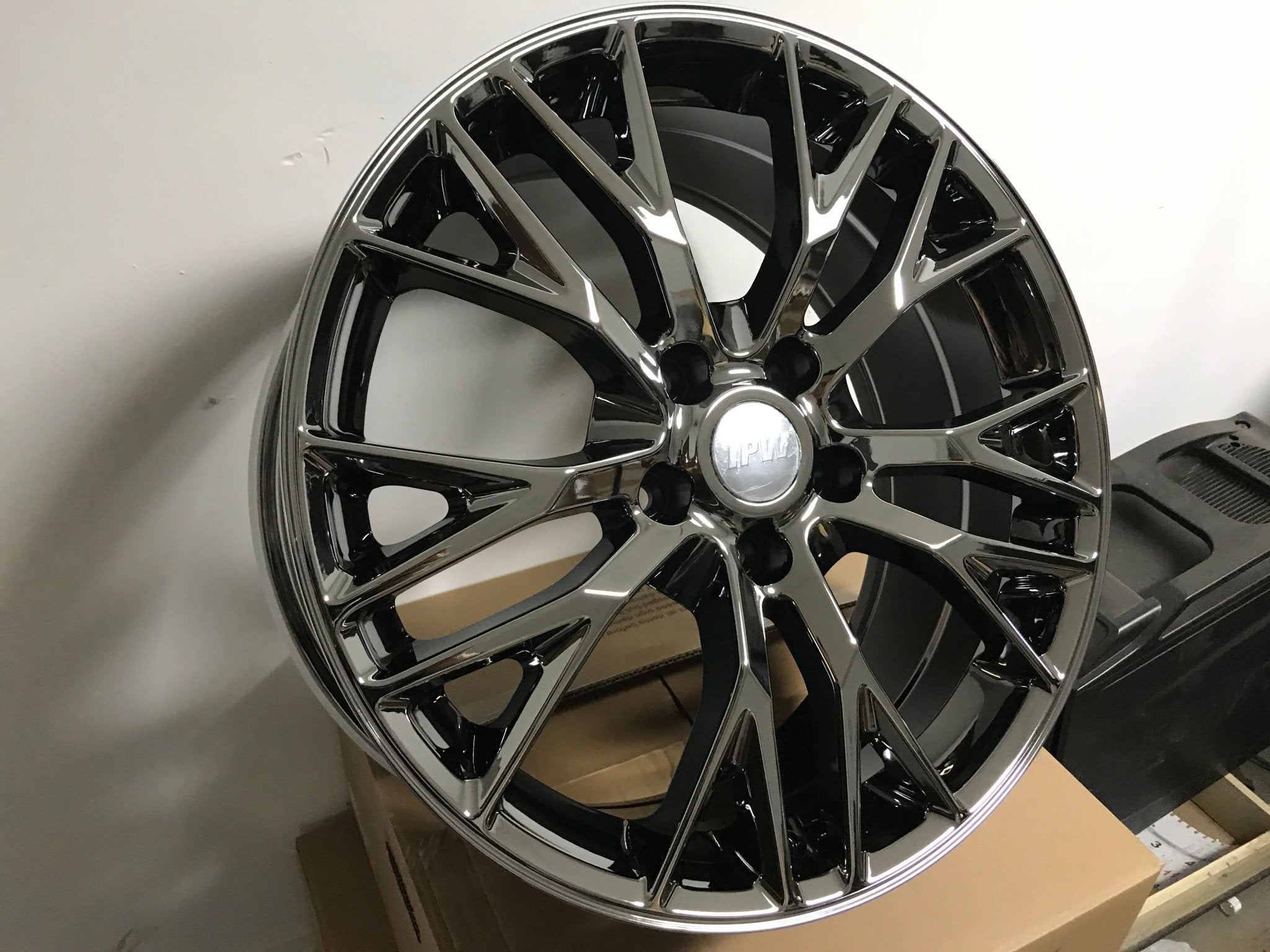 W591 Black Chrome 20x10.0 ET79 5x120.7 CB70.3 - Gun Hill Tire House (WTW - WHOLESALE TIRES & WHEELS)