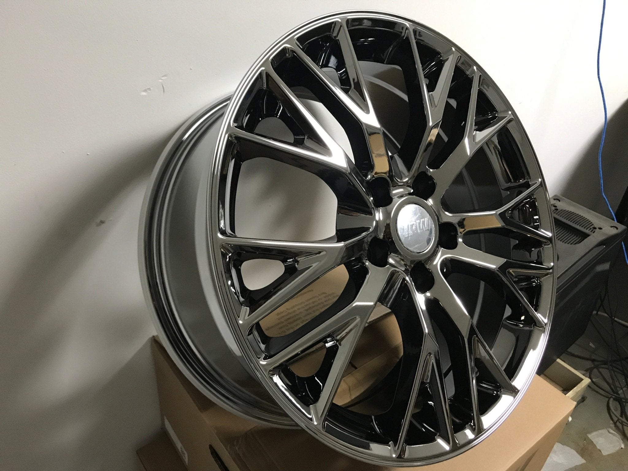 W591 Black Chrome 19x10.0 ET79 CB 70.3 5x120.7 - Gun Hill Tire House (WTW - WHOLESALE TIRES & WHEELS)