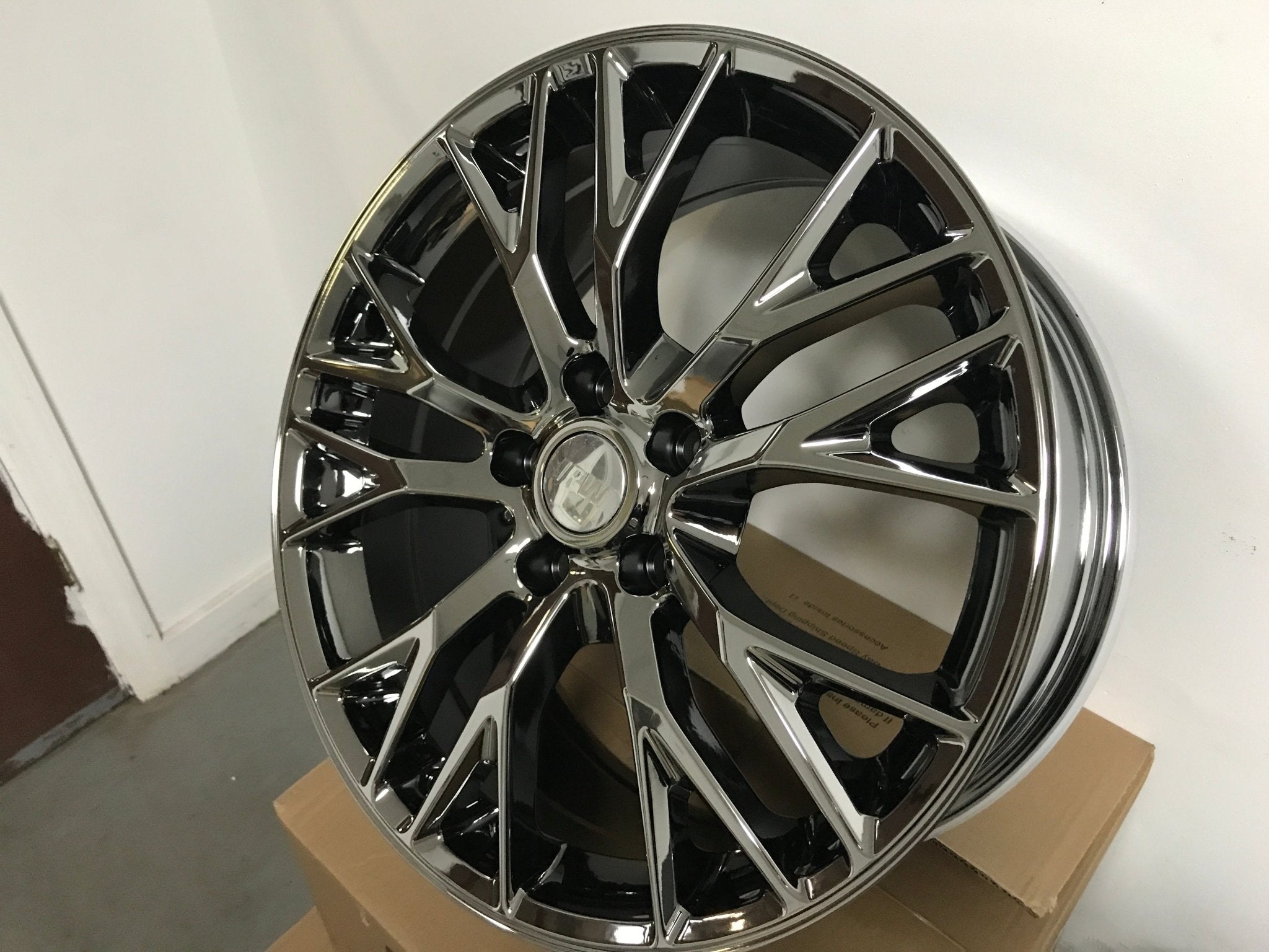 W591 Black Chrome 20x10.0 ET79 5x120.7 CB70.3 - Gun Hill Tire House (WTW - WHOLESALE TIRES & WHEELS)