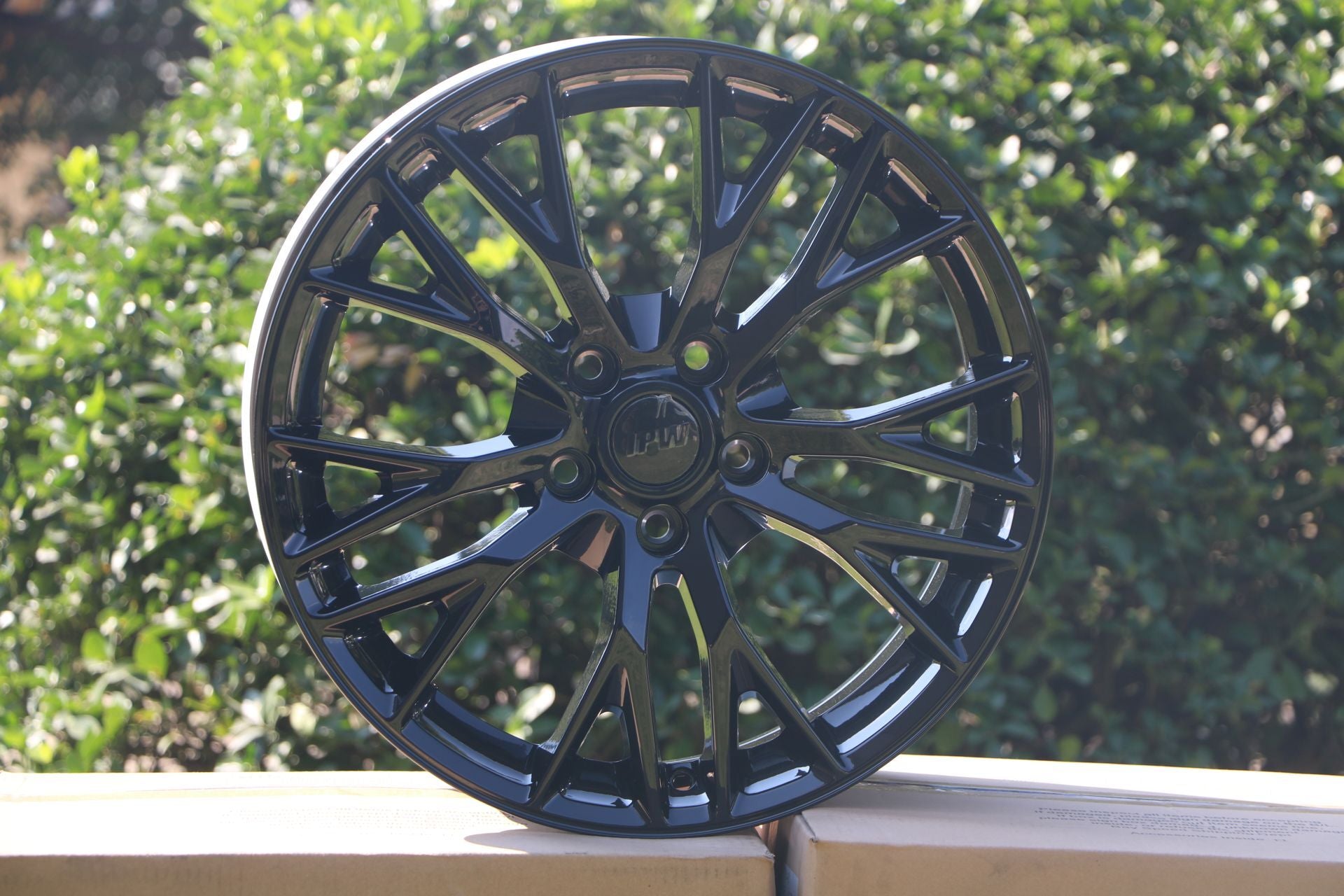 W591 D1187 Gloss Black 18x8.5 5x120.7 ET59 CB70.3 C1187 - B - Gun Hill Tire House (WTW - WHOLESALE TIRES & WHEELS)