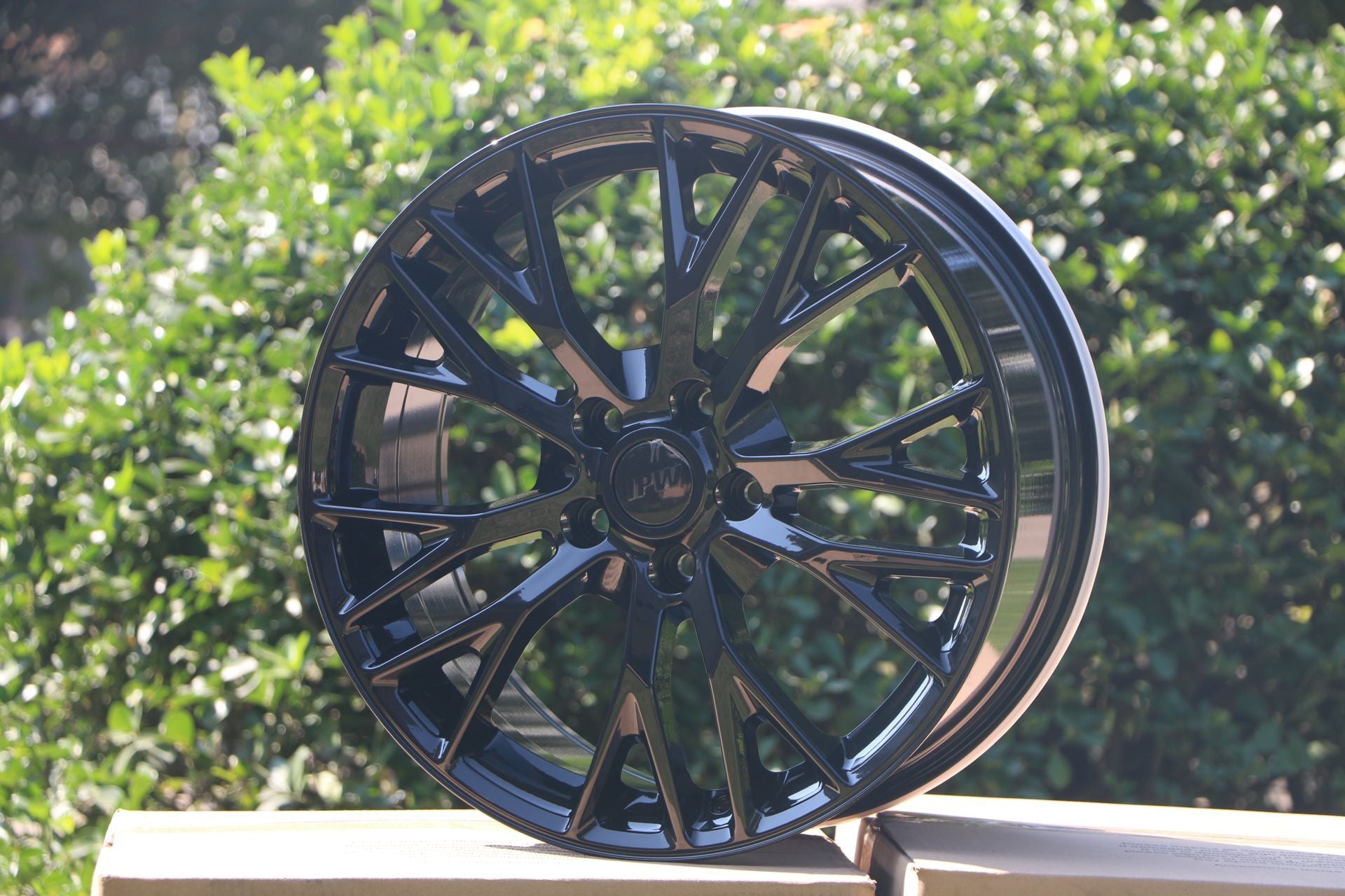 W591 D1187 Gloss Black 19x10 5x120.7 ET79 CB70.3 C1187 - B - Gun Hill Tire House (WTW - WHOLESALE TIRES & WHEELS)