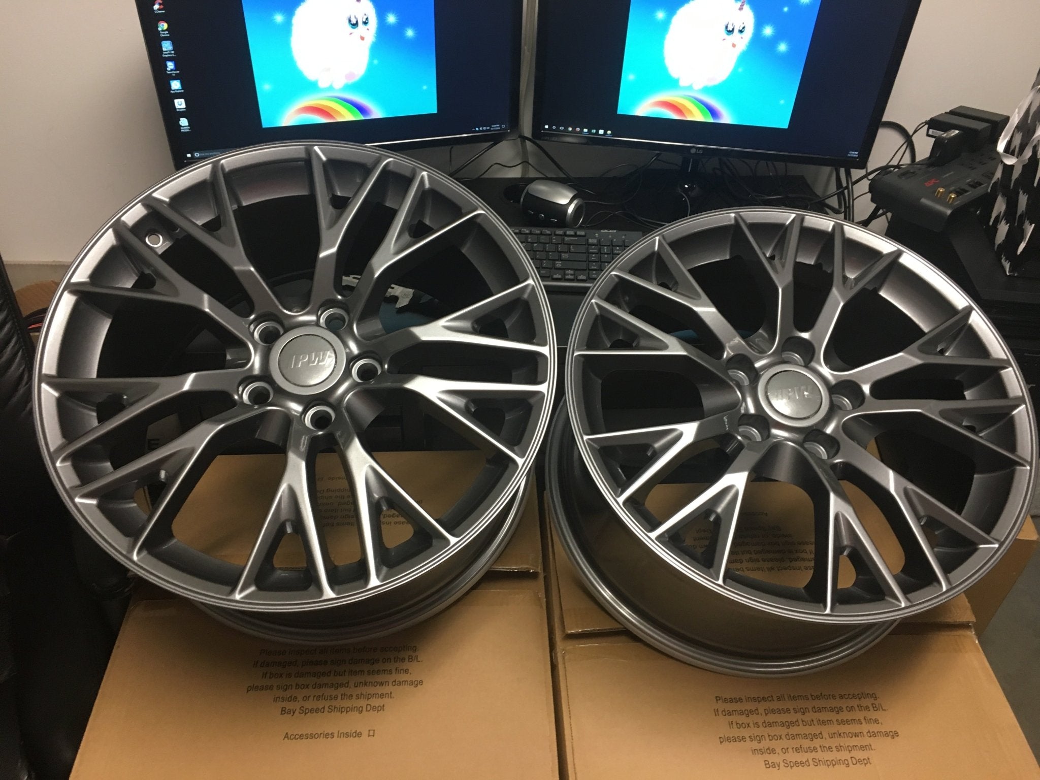 W591 Gunmetal 19x10 5x120.7 ET79 CB70.3 - Gun Hill Tire House (WTW - WHOLESALE TIRES & WHEELS)