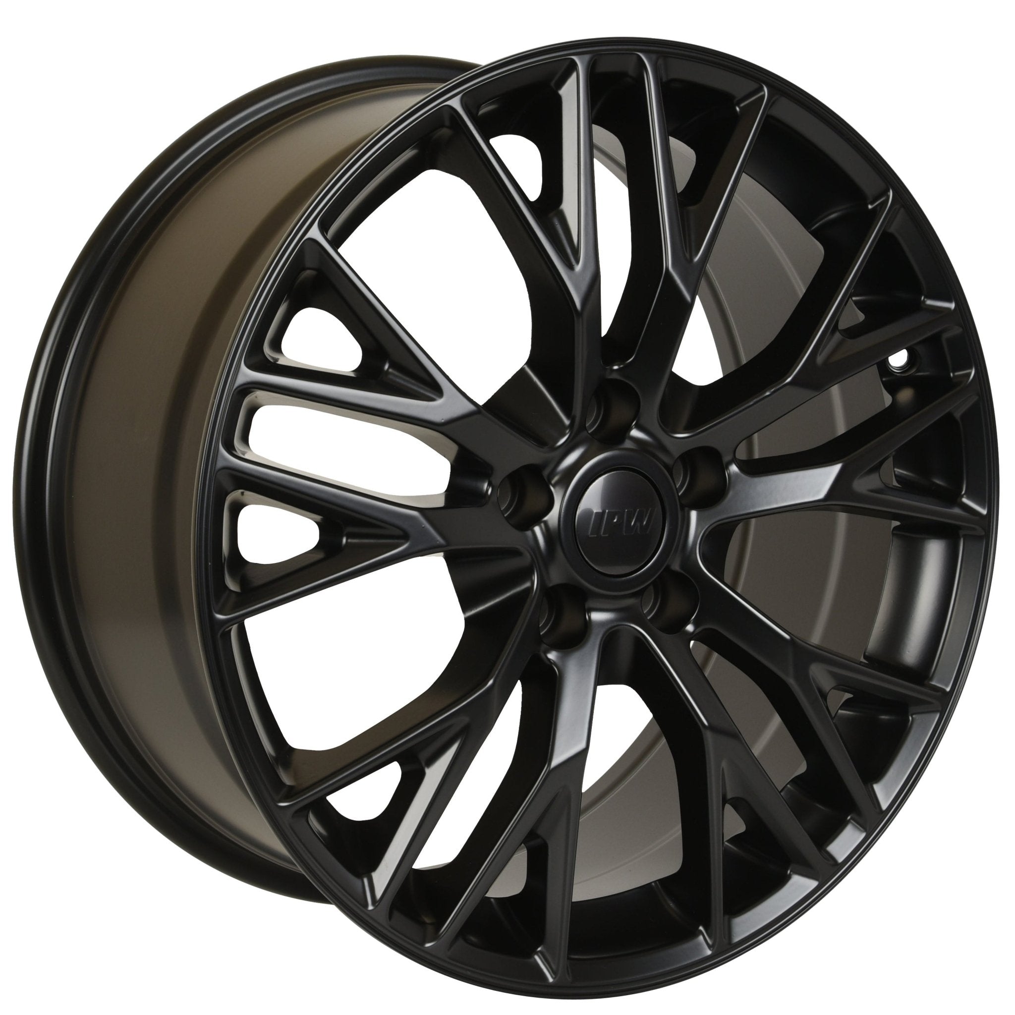 W591 Satin Black 20x10.0 ET79 5x120.7 CB70.3 C1187 - LA5B - Gun Hill Tire House (WTW - WHOLESALE TIRES & WHEELS)