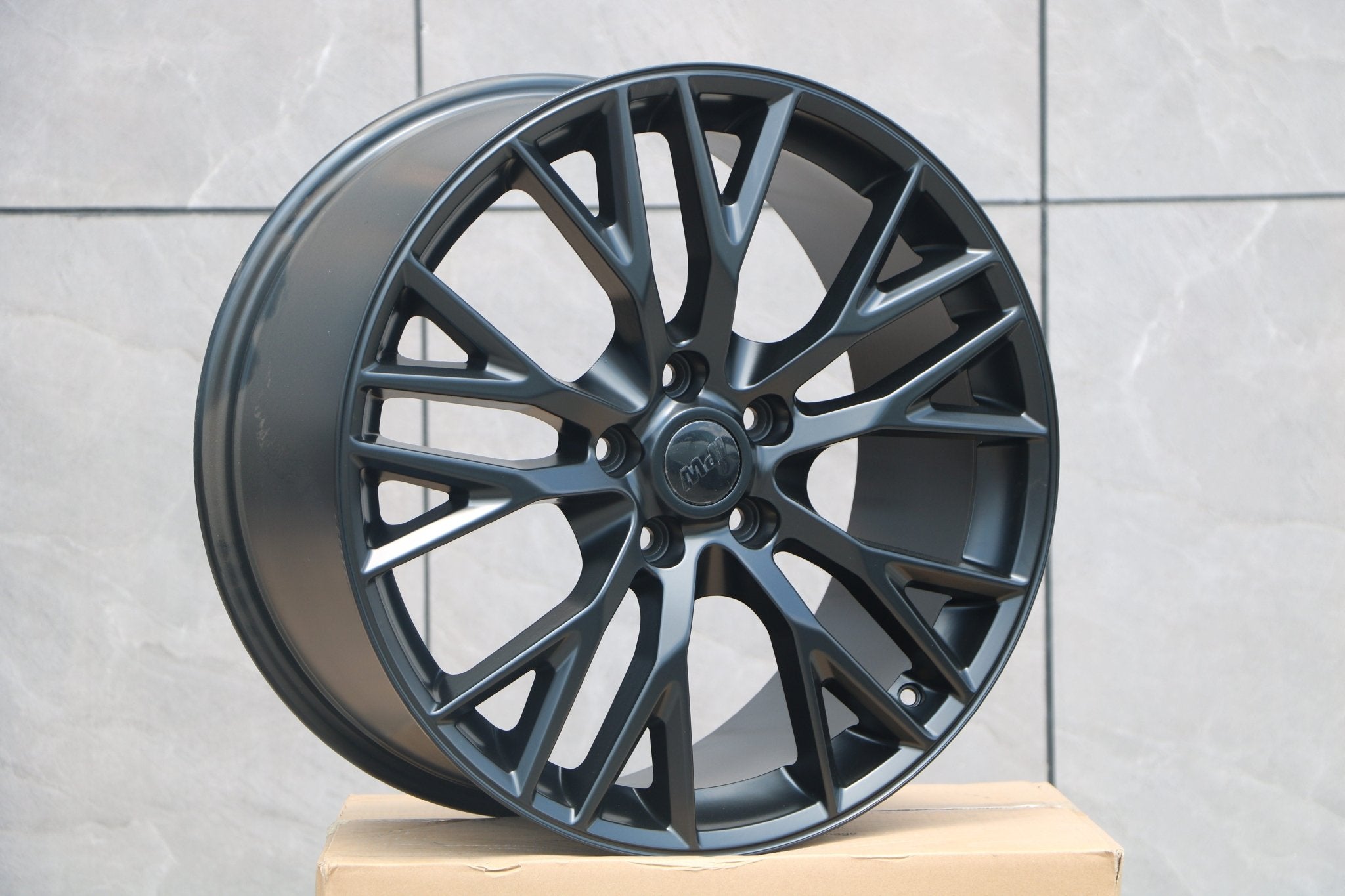 W591 Satin Black 20x10.0 ET79 5x120.7 CB70.3 C1187 - LA5B - Gun Hill Tire House (WTW - WHOLESALE TIRES & WHEELS)