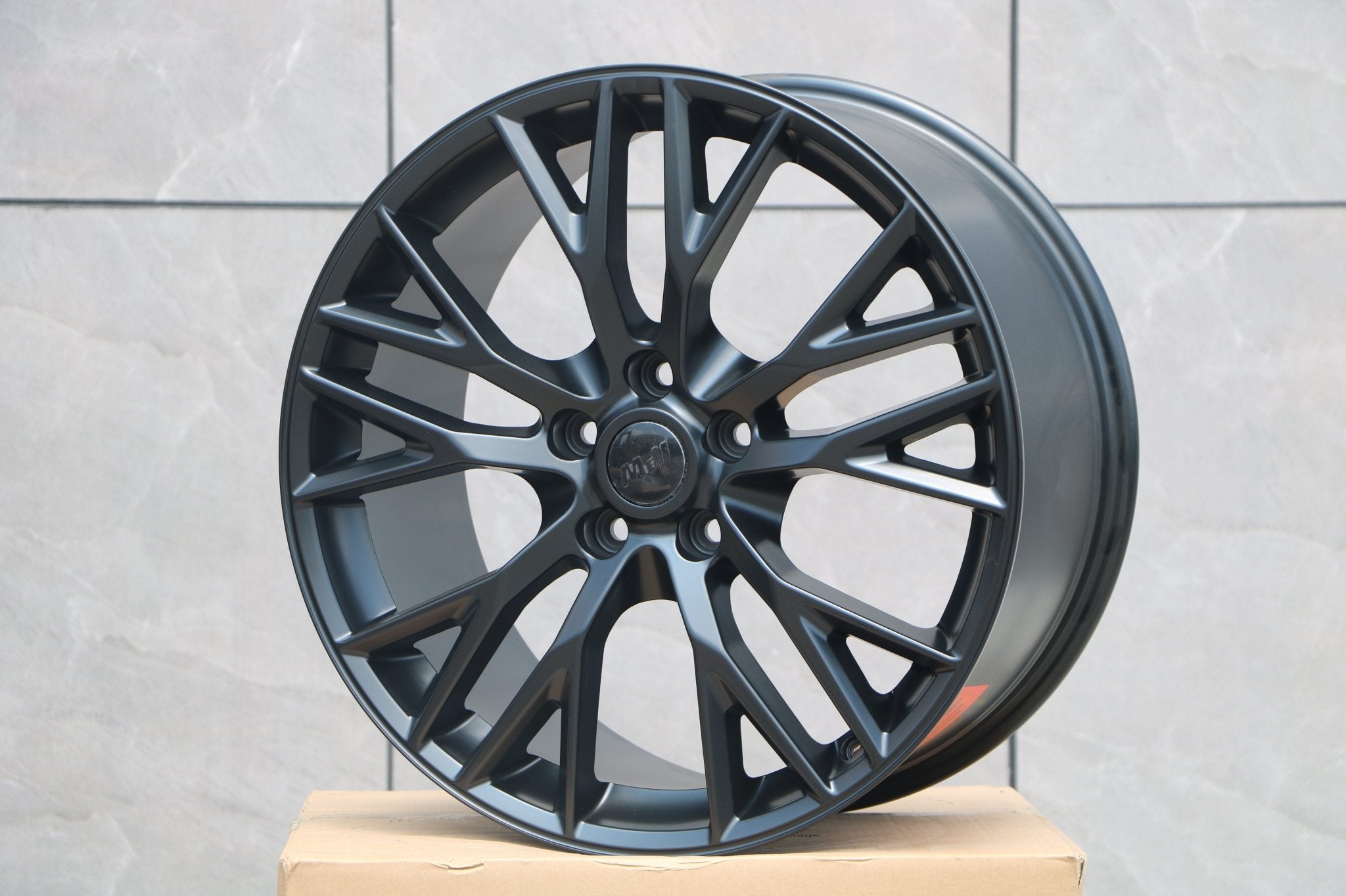 W591 Satin Black 20x10.0 ET79 5x120.7 CB70.3 C1187 - LA5B - Gun Hill Tire House (WTW - WHOLESALE TIRES & WHEELS)