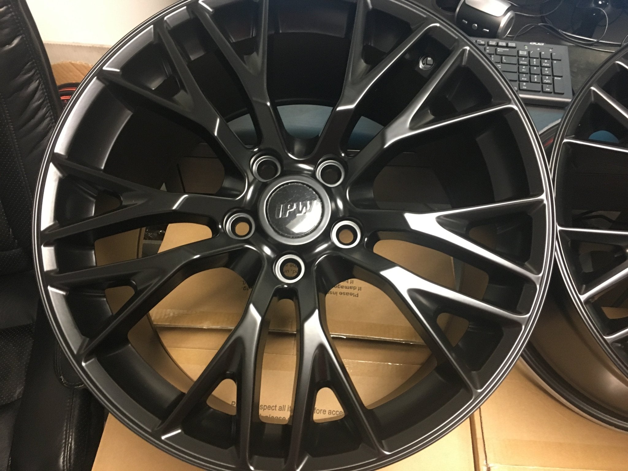 W591 Satin Black 19x8.5 ET56 5x120.7 CB70.3 C1187 - LA5B - Gun Hill Tire House (WTW - WHOLESALE TIRES & WHEELS)