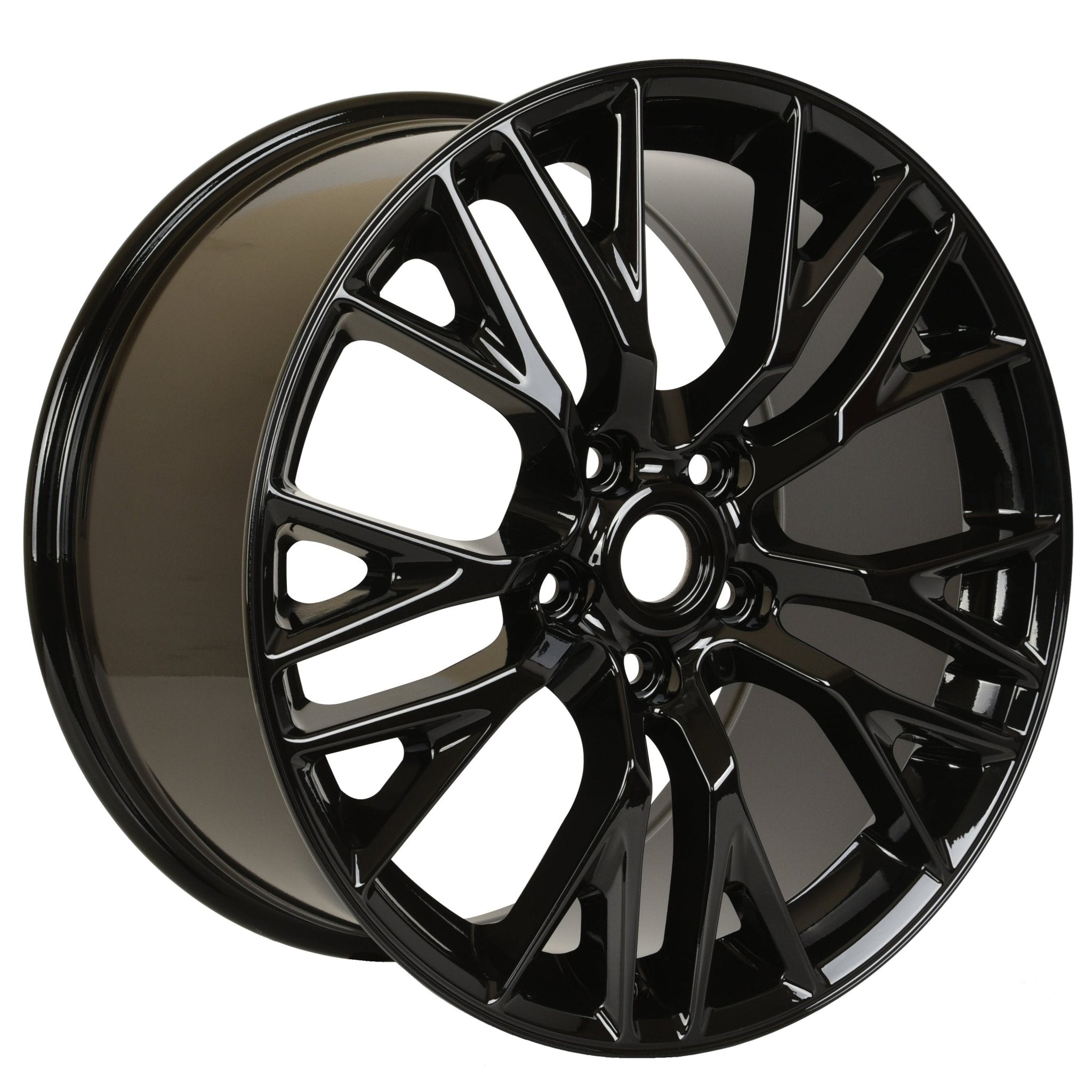 W591 D1187 Gloss Black 19x10 5x120.7 ET79 CB70.3 C1187 - B - Gun Hill Tire House (WTW - WHOLESALE TIRES & WHEELS)