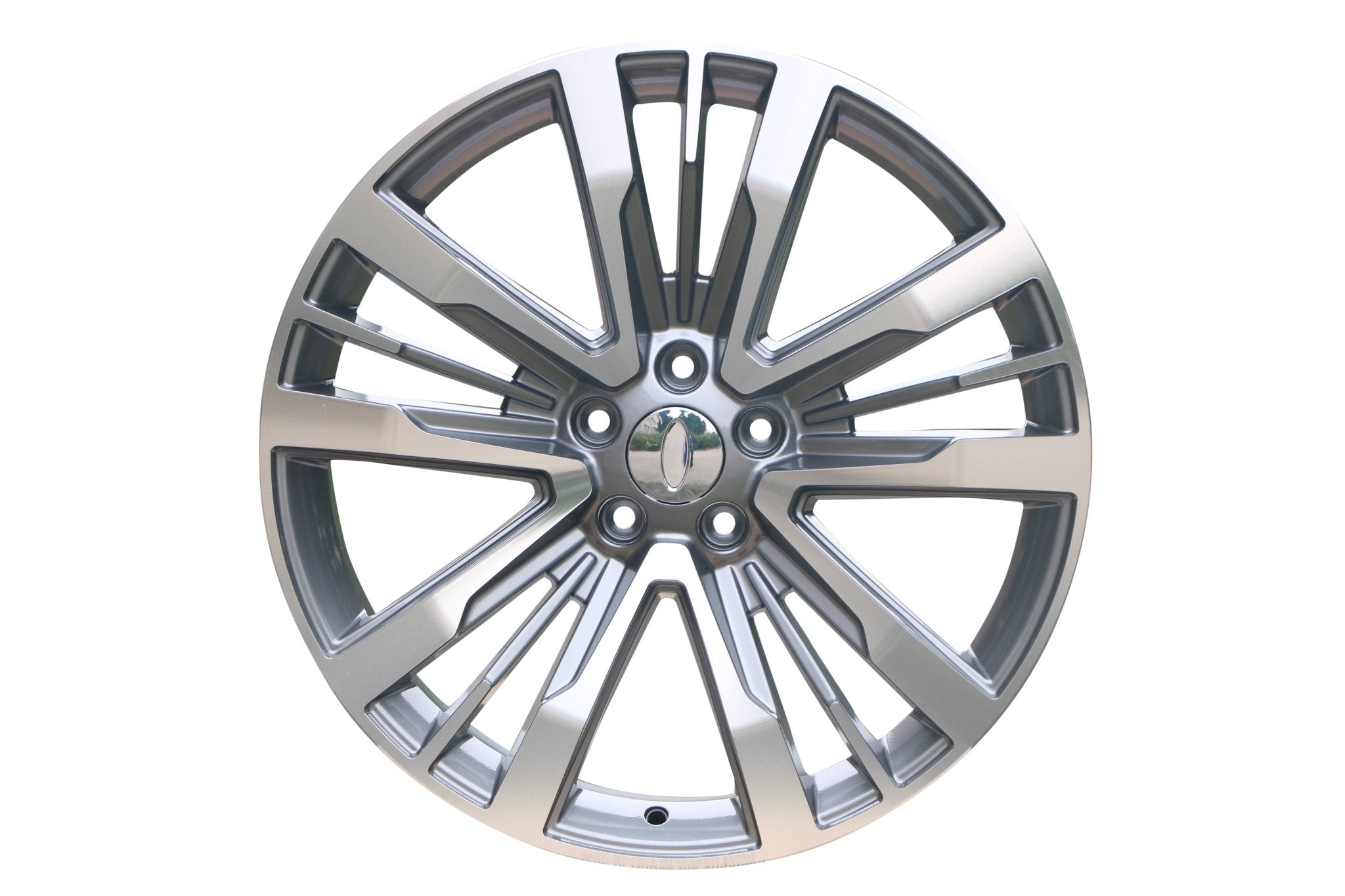 W592 Gunmetal Machined Face 20x8.5 ET44 5x114.3 CB63.4 - Gun Hill Tire House (WTW - WHOLESALE TIRES & WHEELS)