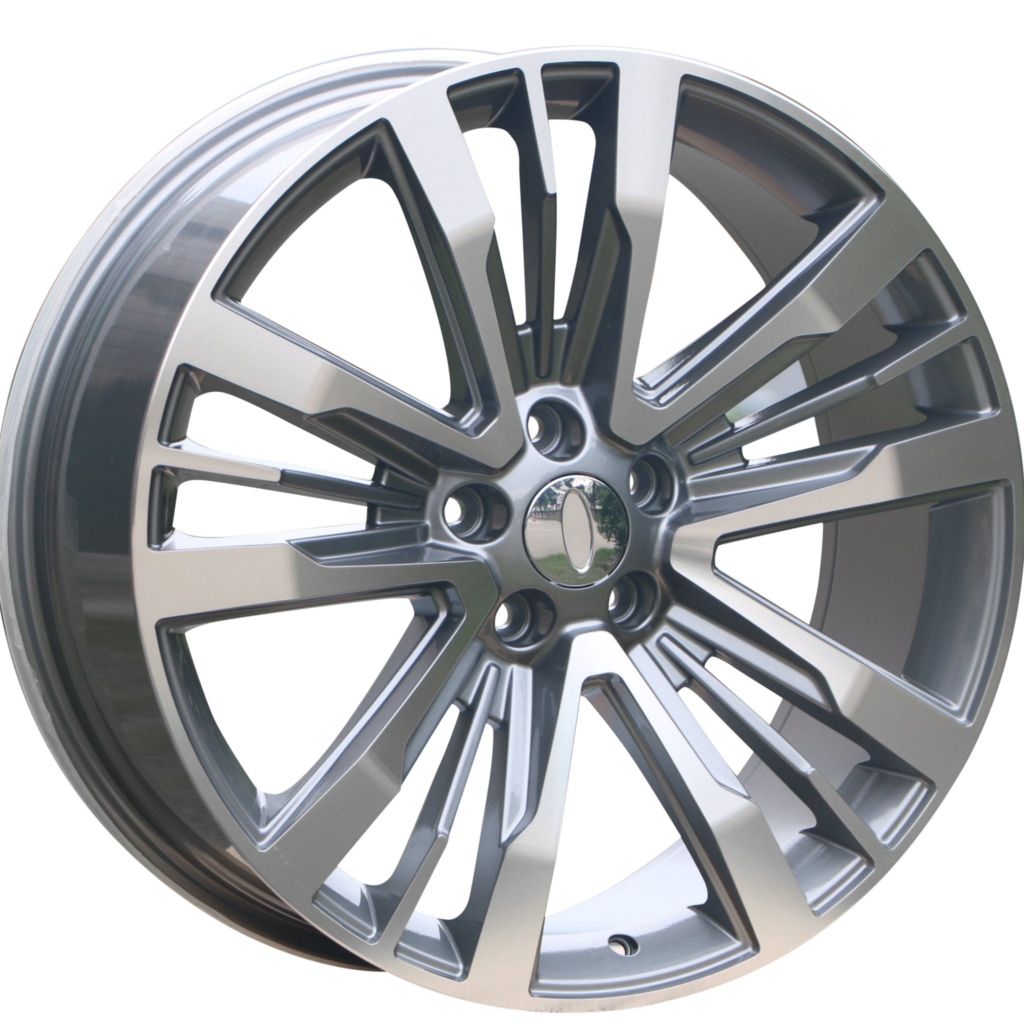 W592 Gunmetal Machined Face 20x8.5 ET44 5x114.3 CB63.4 - Gun Hill Tire House (WTW - WHOLESALE TIRES & WHEELS)