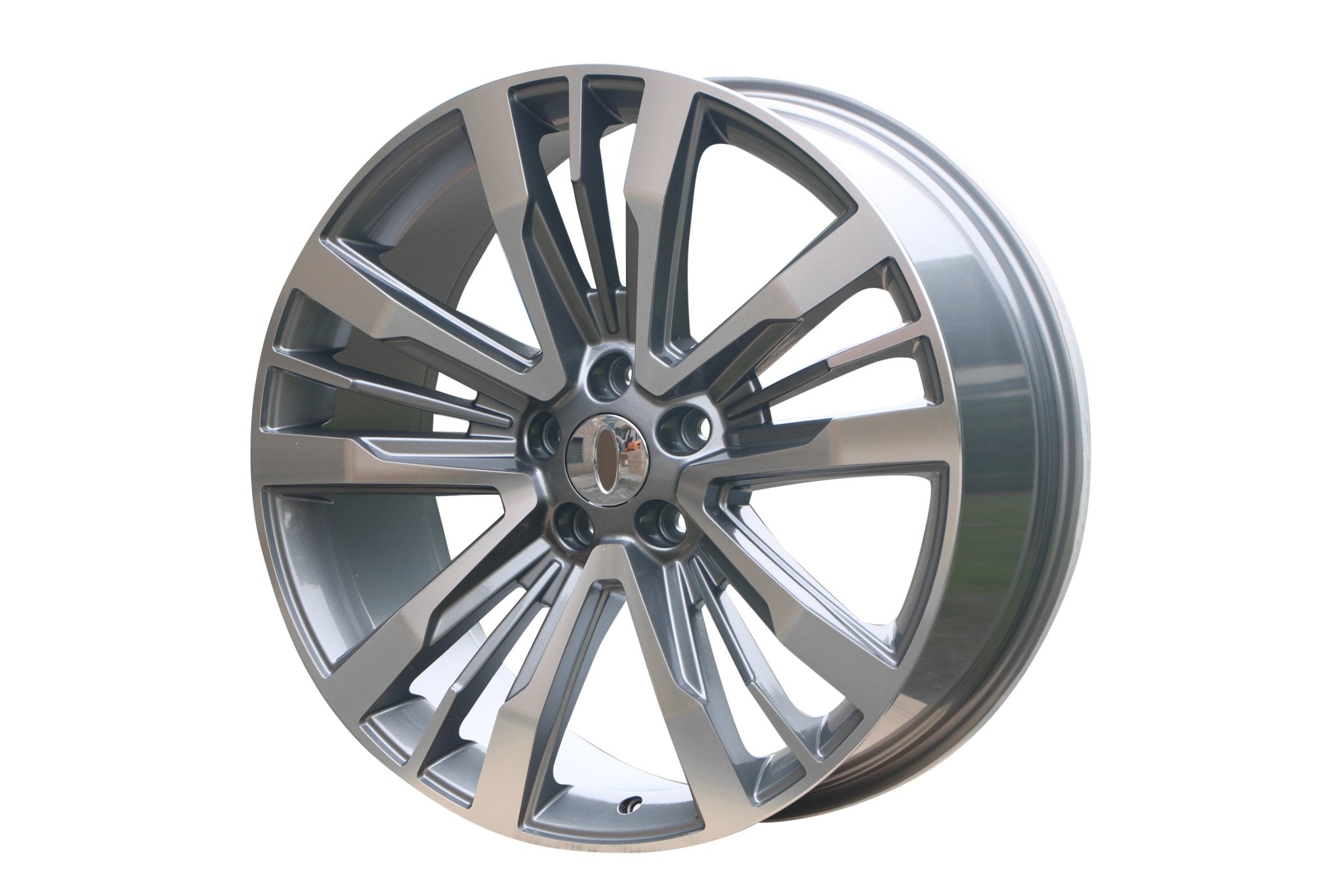 W592 Gunmetal Machined Face 20x8.5 ET44 5x114.3 CB63.4 - Gun Hill Tire House (WTW - WHOLESALE TIRES & WHEELS)
