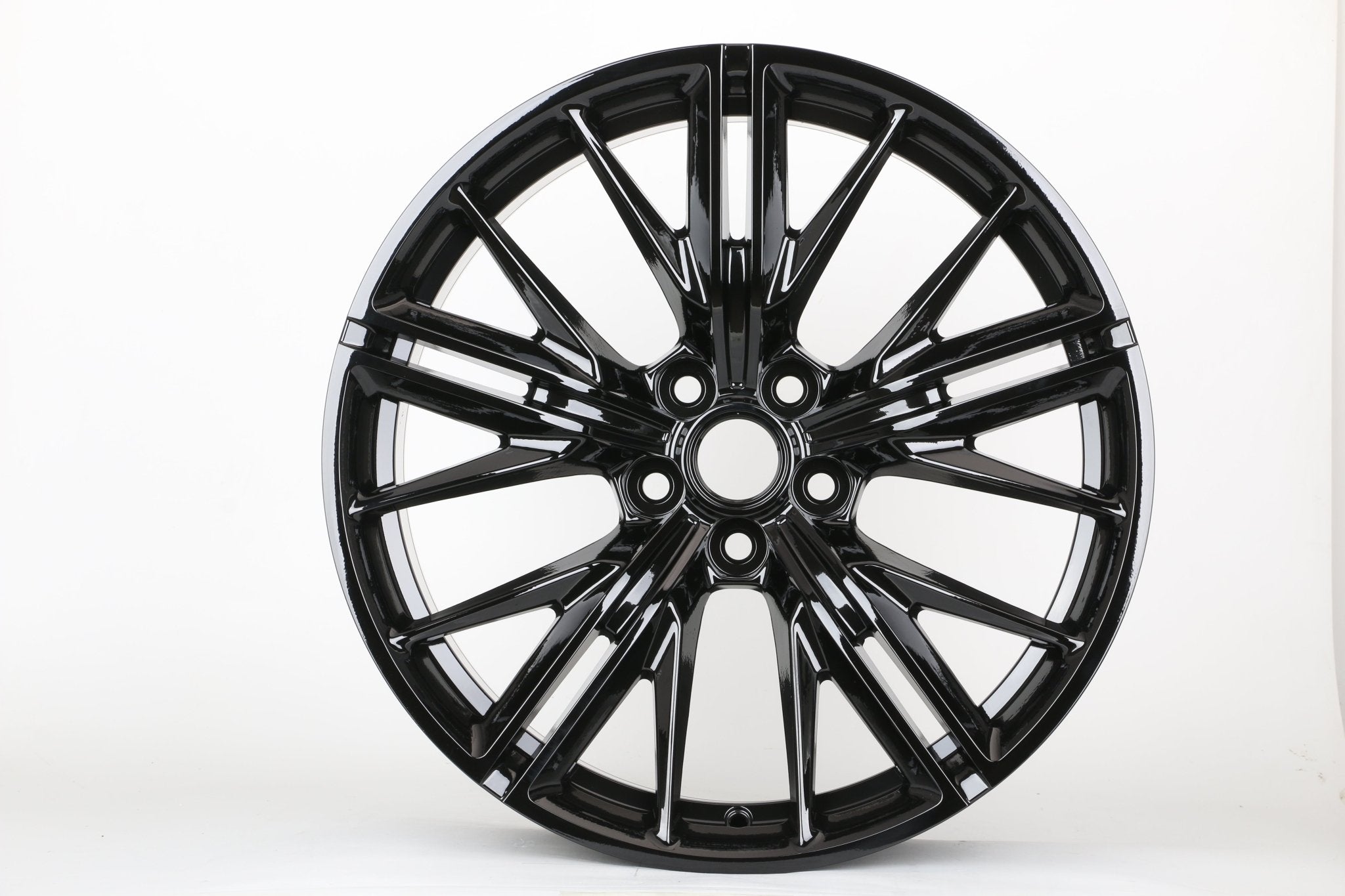 W596 Gloss Black 20x11 Et43 5x120 CB66.9 C - 1187 - B - Gun Hill Tire House (WTW - WHOLESALE TIRES & WHEELS)