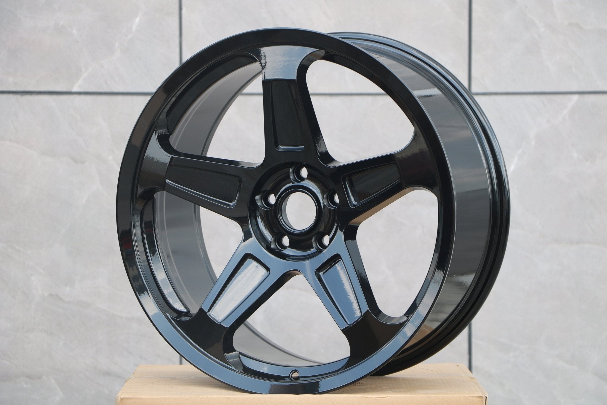 W597 1393 Gloss Black 22x9.0 ET20 CB71.5 5x115 - Gun Hill Tire House (WTW - WHOLESALE TIRES & WHEELS)