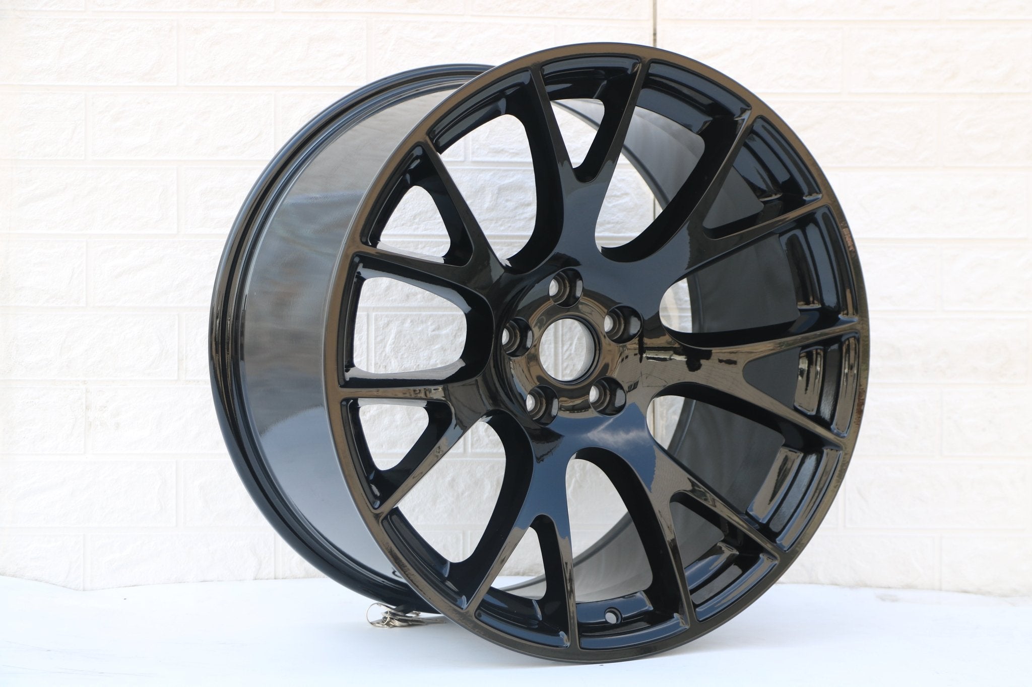W598 1523 Gloss Black 20x9.0 ET 20 CB71.5 5x115 C1288 - 01 - B - Gun Hill Tire House (WTW - WHOLESALE TIRES & WHEELS)