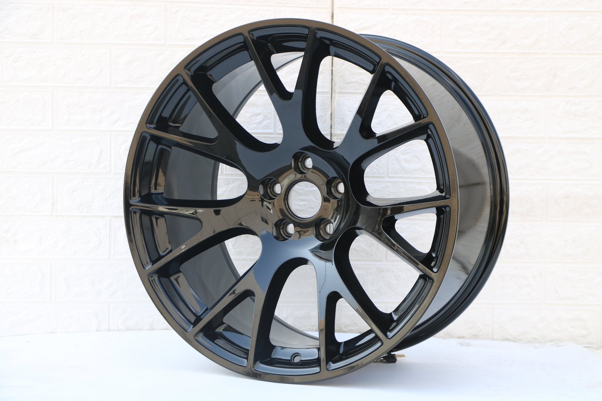 W598 1523 Gloss Black 20x9.0 ET 20 CB71.5 5x115 C1288 - 01 - B - Gun Hill Tire House (WTW - WHOLESALE TIRES & WHEELS)
