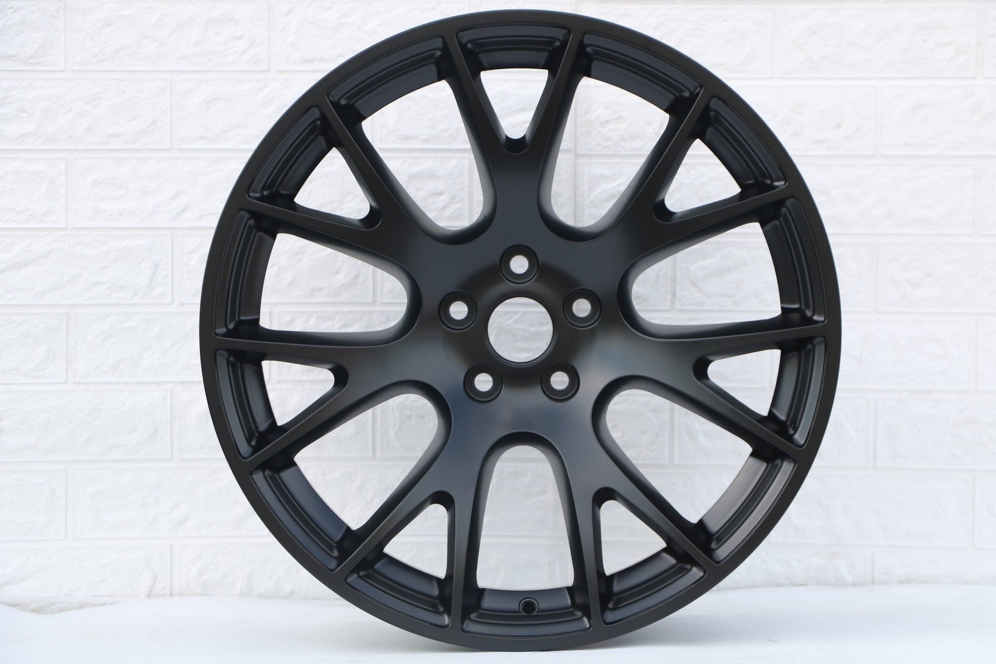 W598 1523 Satin Black 20x9.0 ET 20 CB71.5 5x115 C1288 - 01 LA5B - Gun Hill Tire House (WTW - WHOLESALE TIRES & WHEELS)