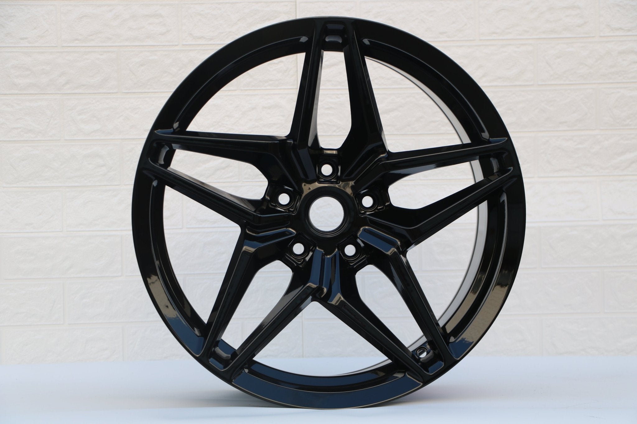 W599 D1584 Gloss Black 20x11 ET73 5x120.7 CB70.3 - Gun Hill Tire House (WTW - WHOLESALE TIRES & WHEELS)
