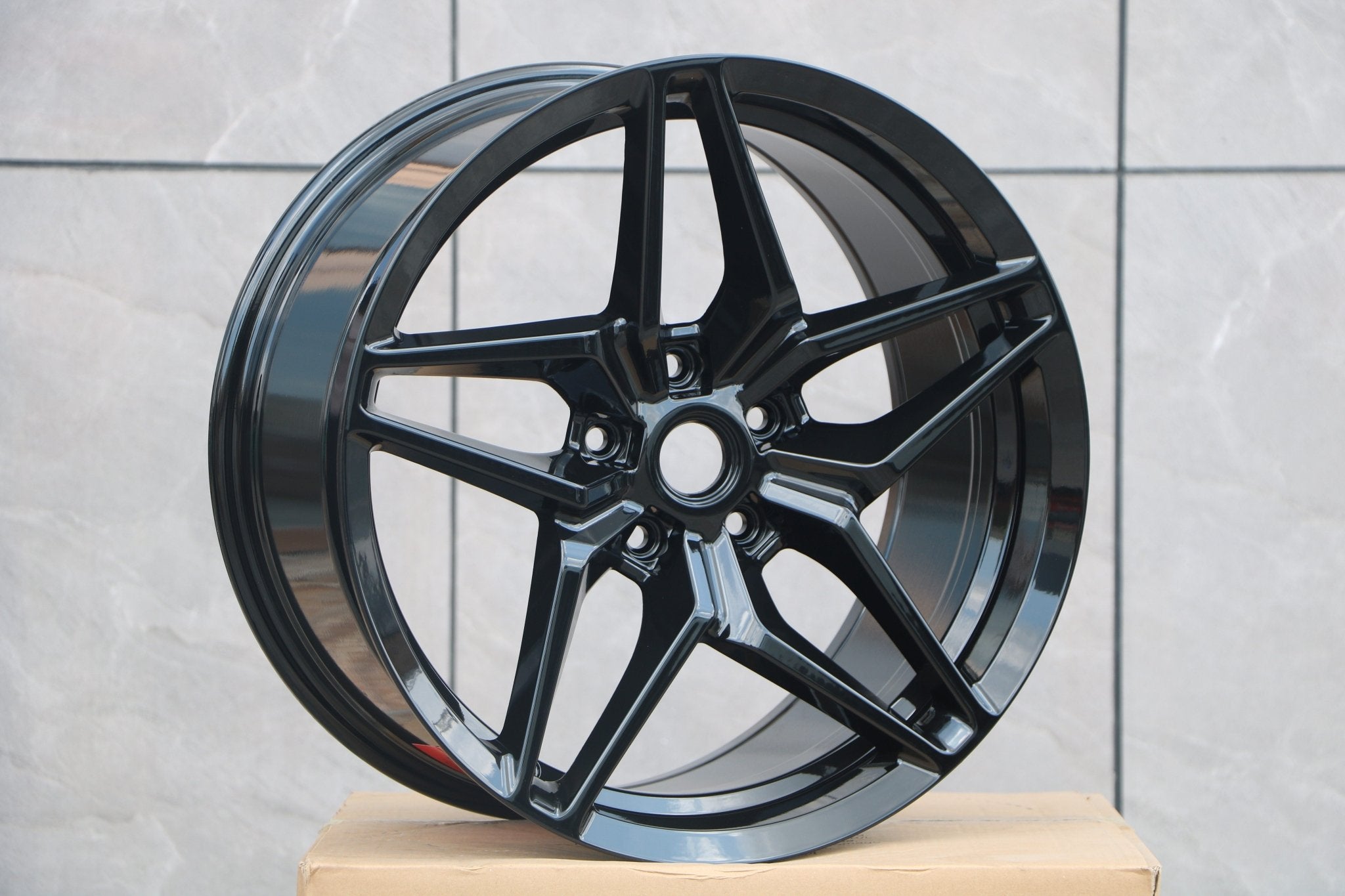 W599 D1584 Gloss Black 20x11 ET73 5x120.7 CB70.3 - Gun Hill Tire House (WTW - WHOLESALE TIRES & WHEELS)