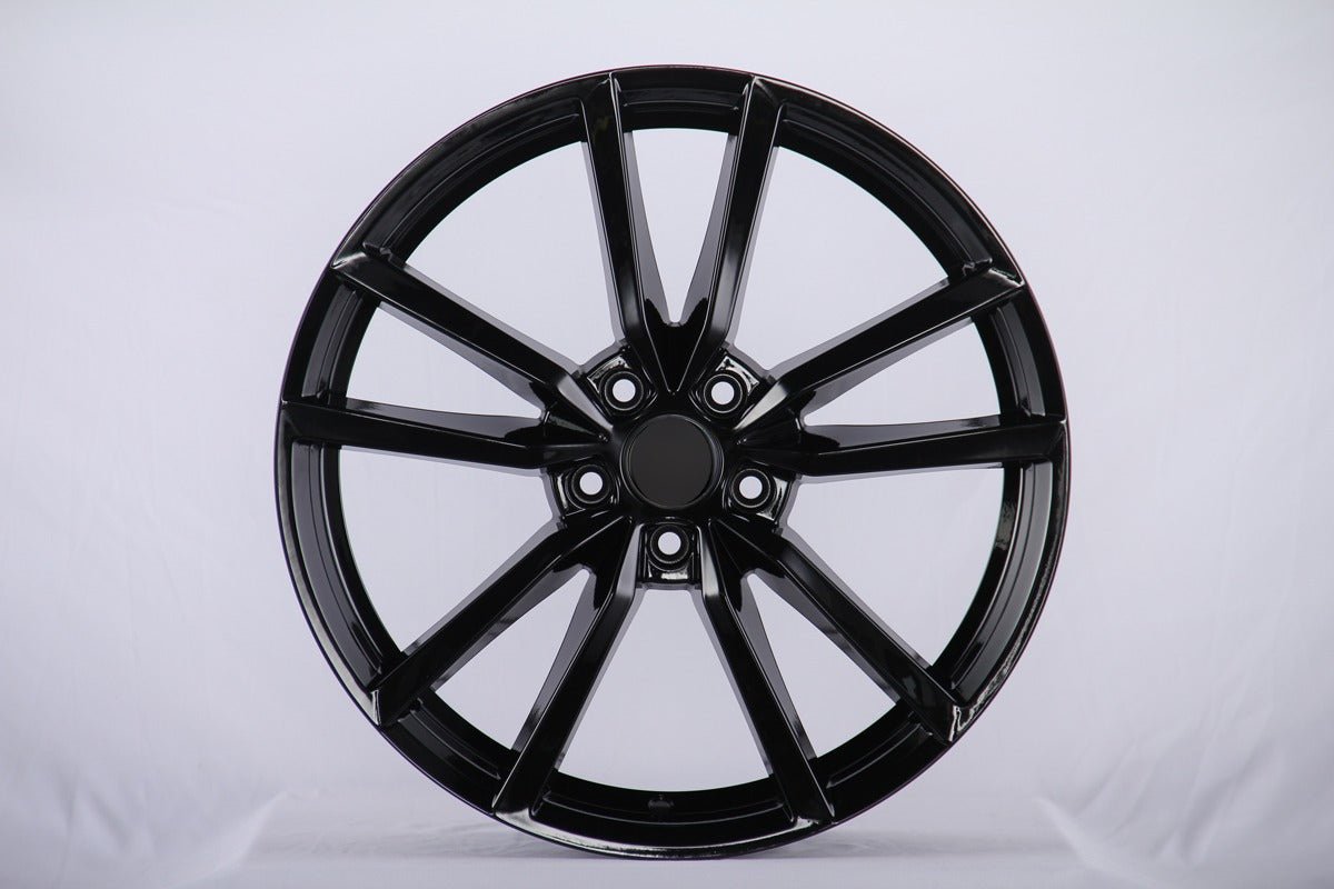 W600 664 Gloss Black 17x7.5 ET35 5x100 CB57.1 - Gun Hill Tire House (WTW - WHOLESALE TIRES & WHEELS)