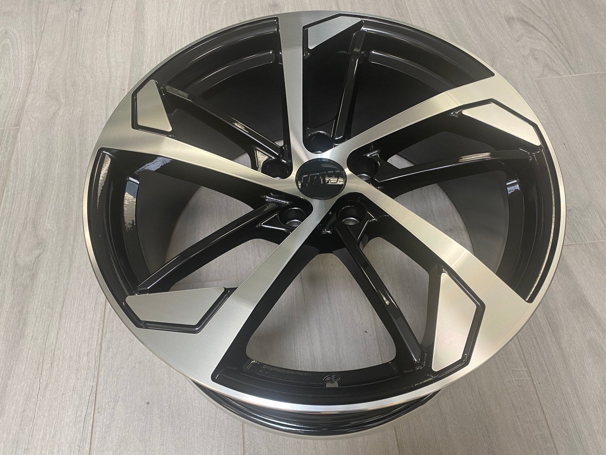 W614 1277 Black Machined Face 19x8.5 Et35 5x114.3 CB73.1 C030IPW - B - Gun Hill Tire House (WTW - WHOLESALE TIRES & WHEELS)