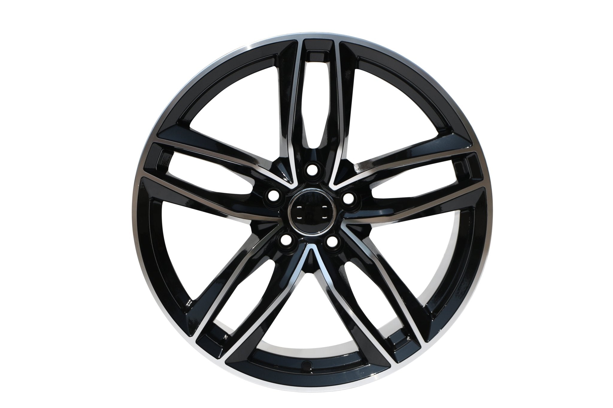 W627 1126 Black Machined Face 19x8.5 ET35 5x112 CB66.5 - Gun Hill Tire House (WTW - WHOLESALE TIRES & WHEELS)