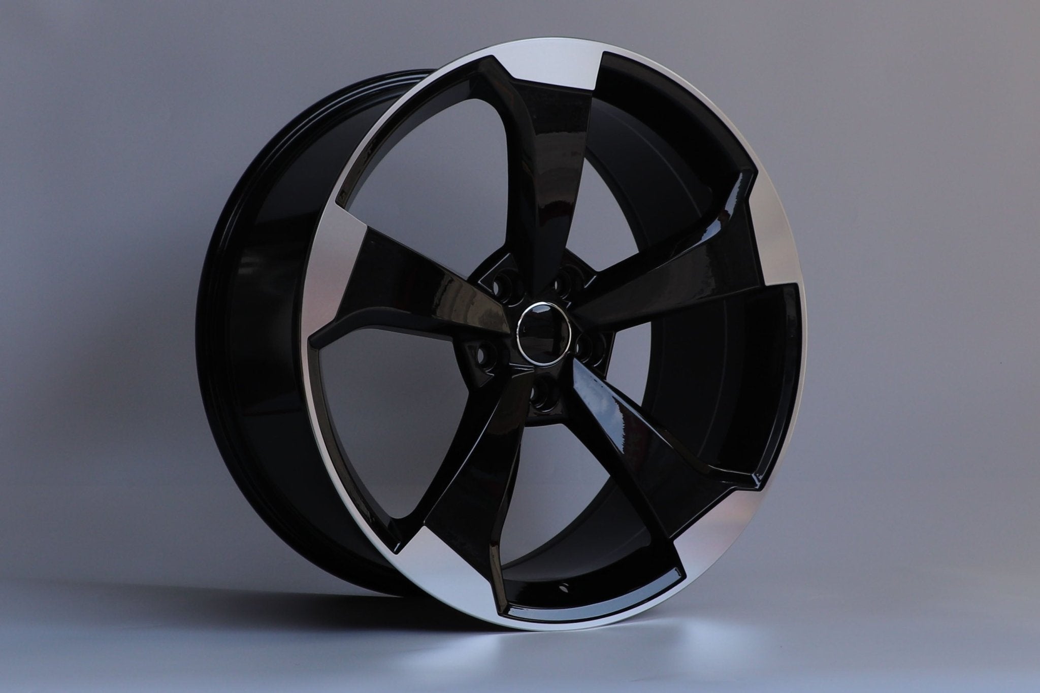 W666 Black Machined Face 20x9.0 ET35 5x112 CB66.56 - Gun Hill Tire House (WTW - WHOLESALE TIRES & WHEELS)