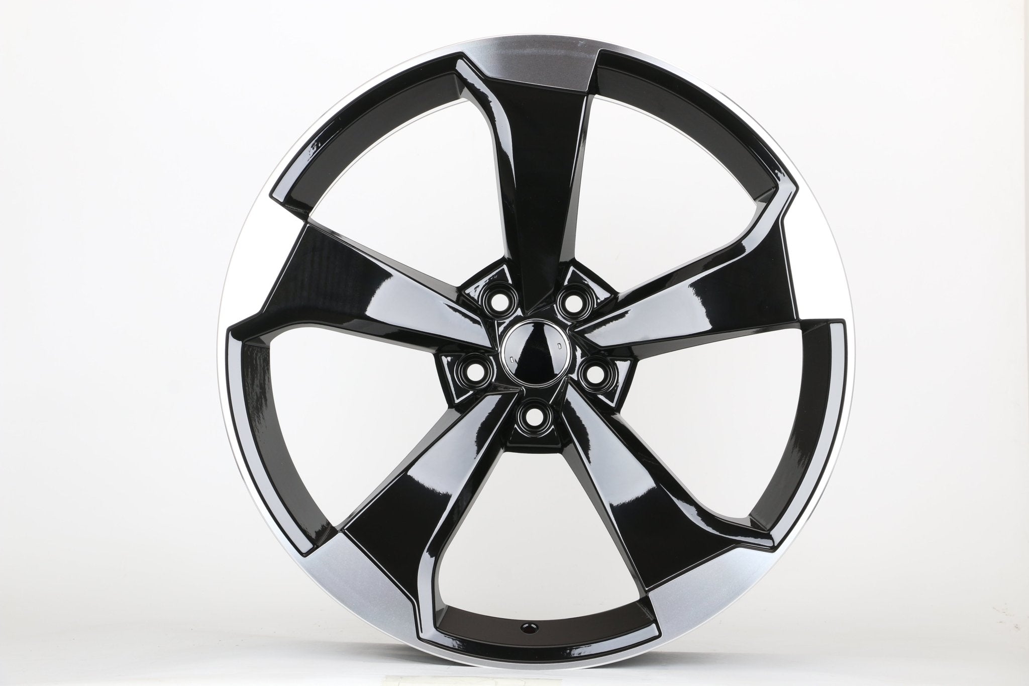W666 Black Machined Face 20x9.0 ET35 5x112 CB66.56 - Gun Hill Tire House (WTW - WHOLESALE TIRES & WHEELS)