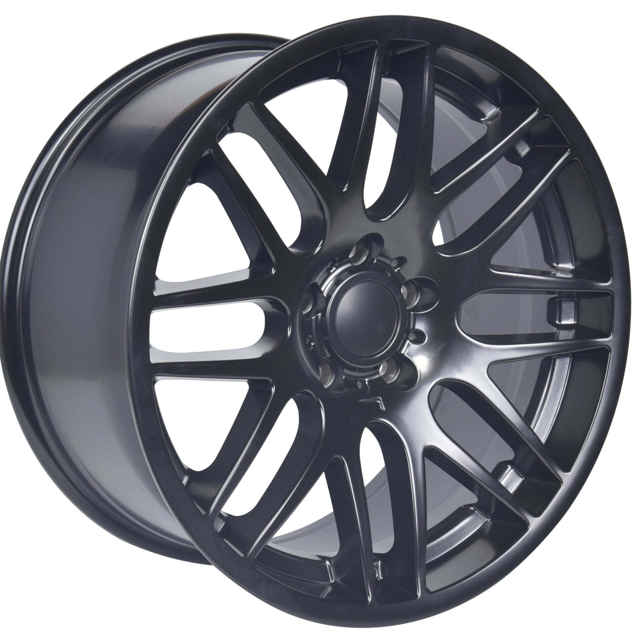 W703 Gloss Black 19*9.5 ET35 5*120 CB72.56 - Gun Hill Tire House (WTW - WHOLESALE TIRES & WHEELS)