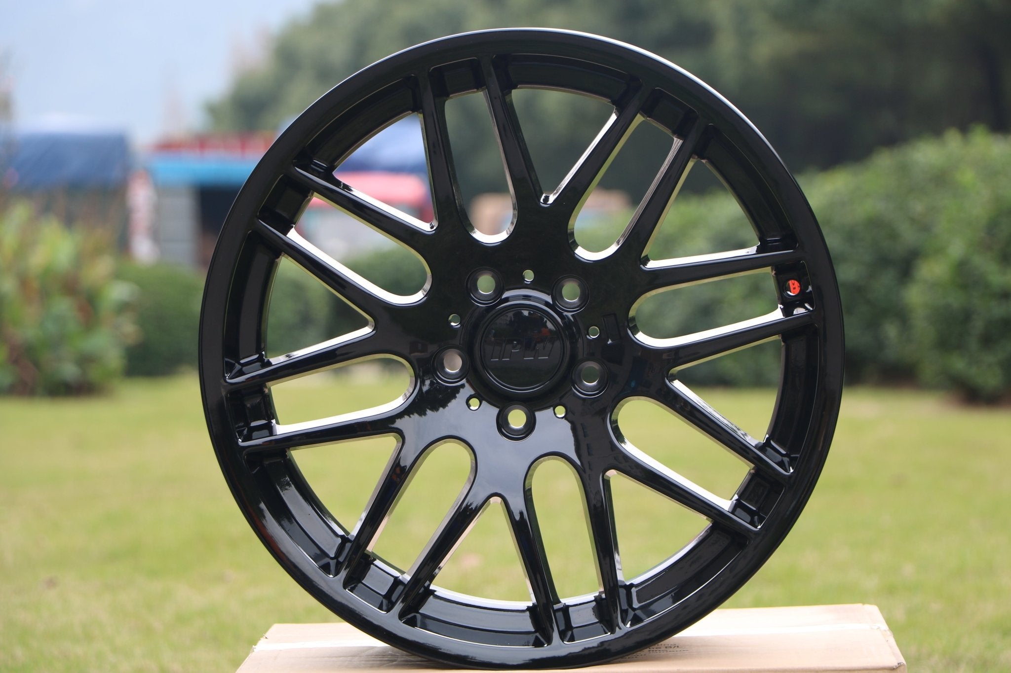W703 Gloss Black 19*9.5 ET35 5*120 CB72.56 - Gun Hill Tire House (WTW - WHOLESALE TIRES & WHEELS)