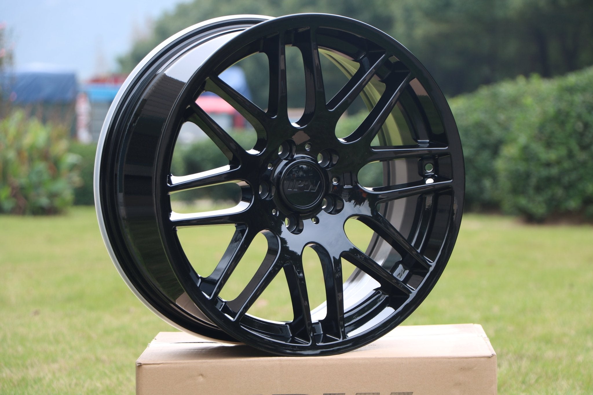 W703 Gloss Black 19*9.5 ET35 5*120 CB72.56 - Gun Hill Tire House (WTW - WHOLESALE TIRES & WHEELS)