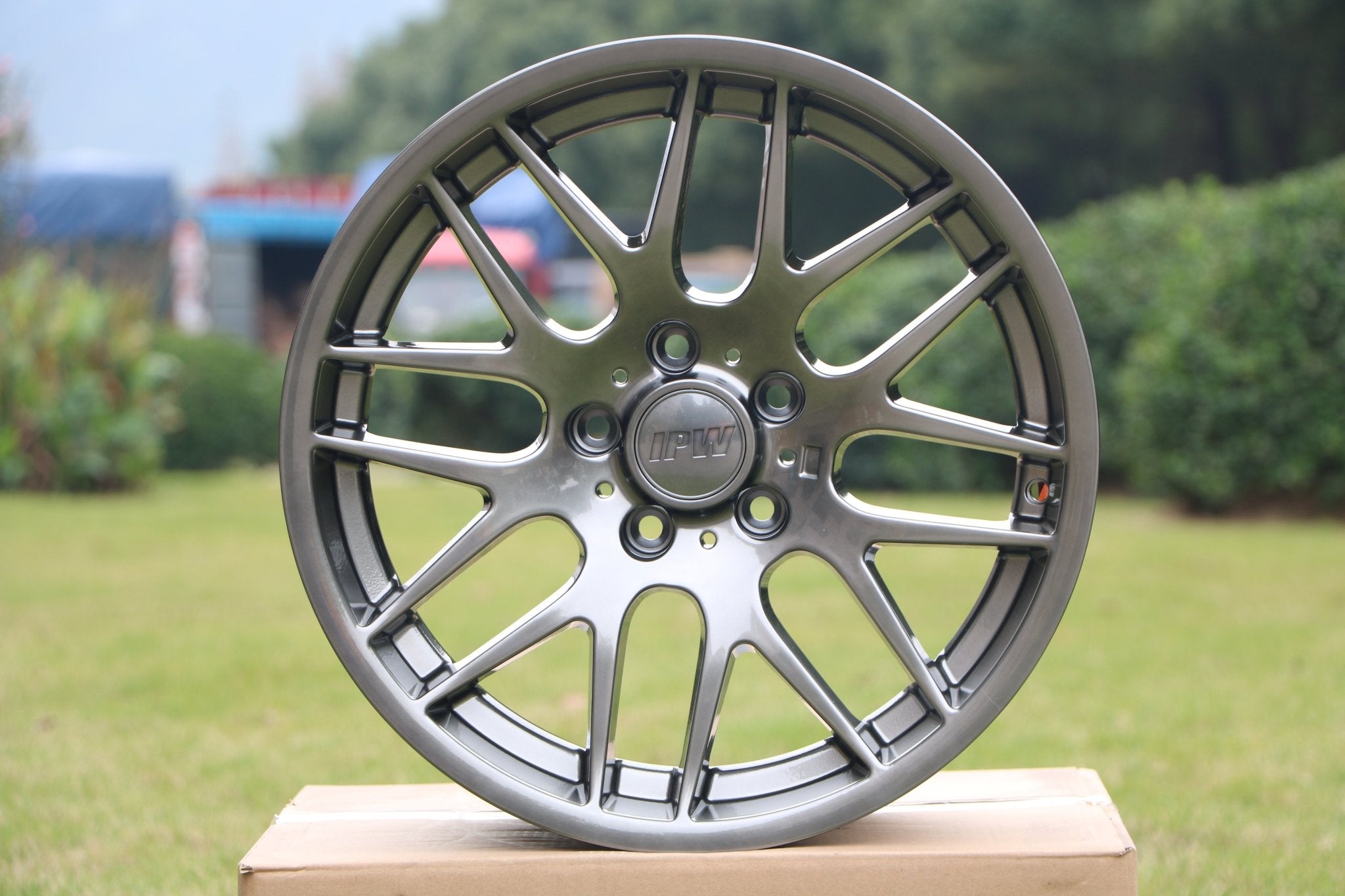 W703 Satin Black 18*9.0 ET35 CB72.6 5*120 - Gun Hill Tire House (WTW - WHOLESALE TIRES & WHEELS)