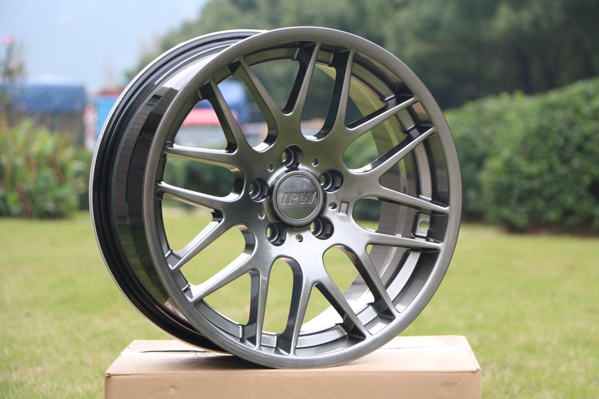 W703 Satin Black 18*9.0 ET35 CB72.6 5*120 - Gun Hill Tire House (WTW - WHOLESALE TIRES & WHEELS)